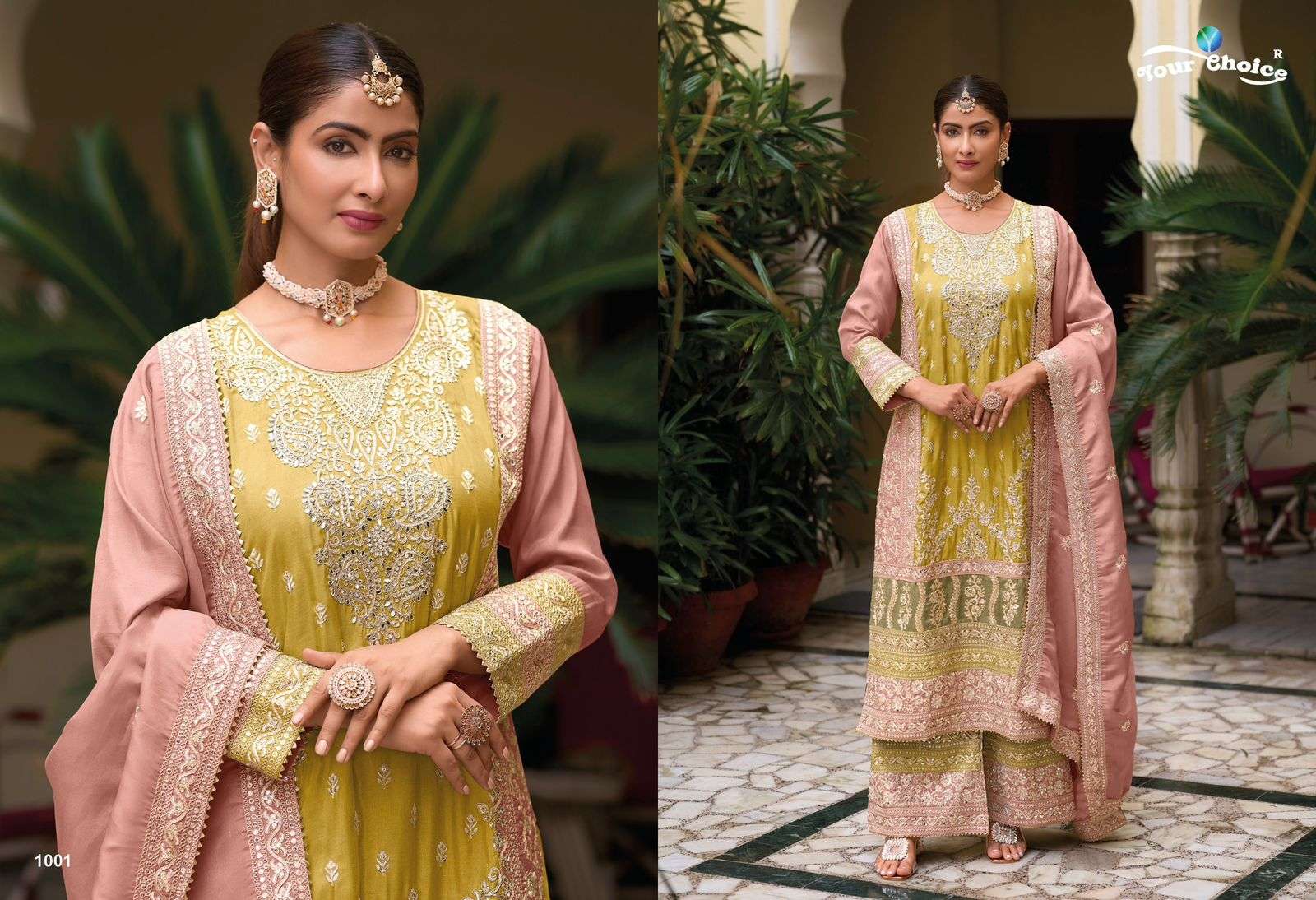 YOUR CHOICE SIMMER HEAVY ELEGANT DESIGNER PARTY WEAR SUIT