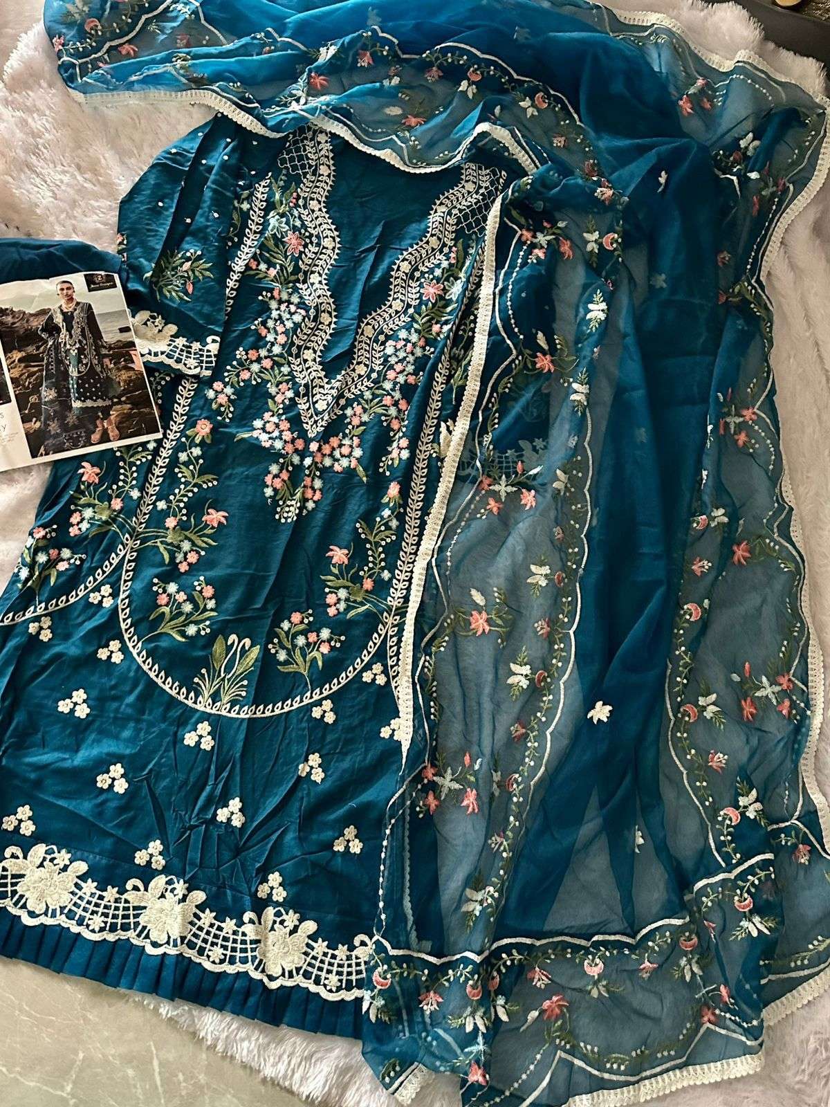 ZIAAZ DESIGNS CODE NO - 558 and 559 BEAUTIFUL HEAVY WORK PARTY WEAR SUIT