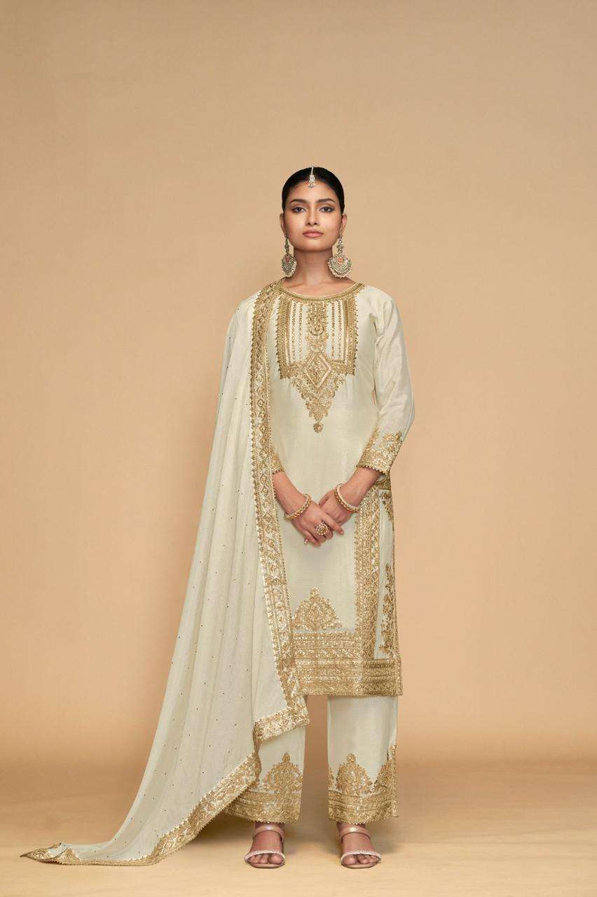 GULKAYRA DESIGNER APSARA HEAVY EMBROIDERY DESIGNER FESTIVE WEAR SUIT