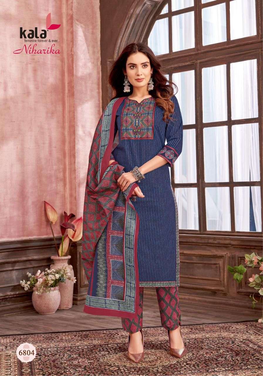 KALA FASHION NIHARIKA VOL 3 COTTON PRINTED SALWAR SUIT