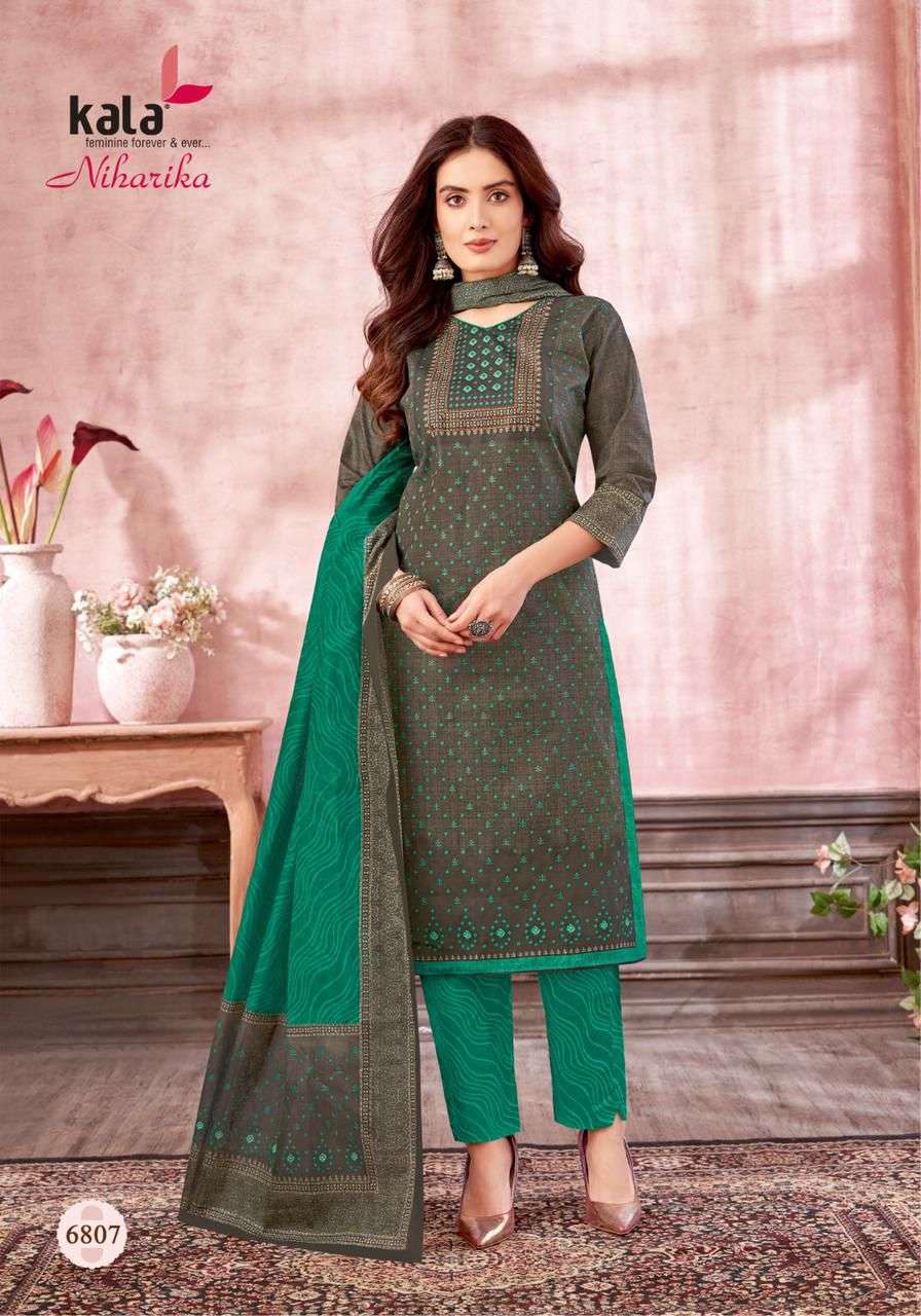 KALA FASHION NIHARIKA VOL 3 COTTON PRINTED SALWAR SUIT