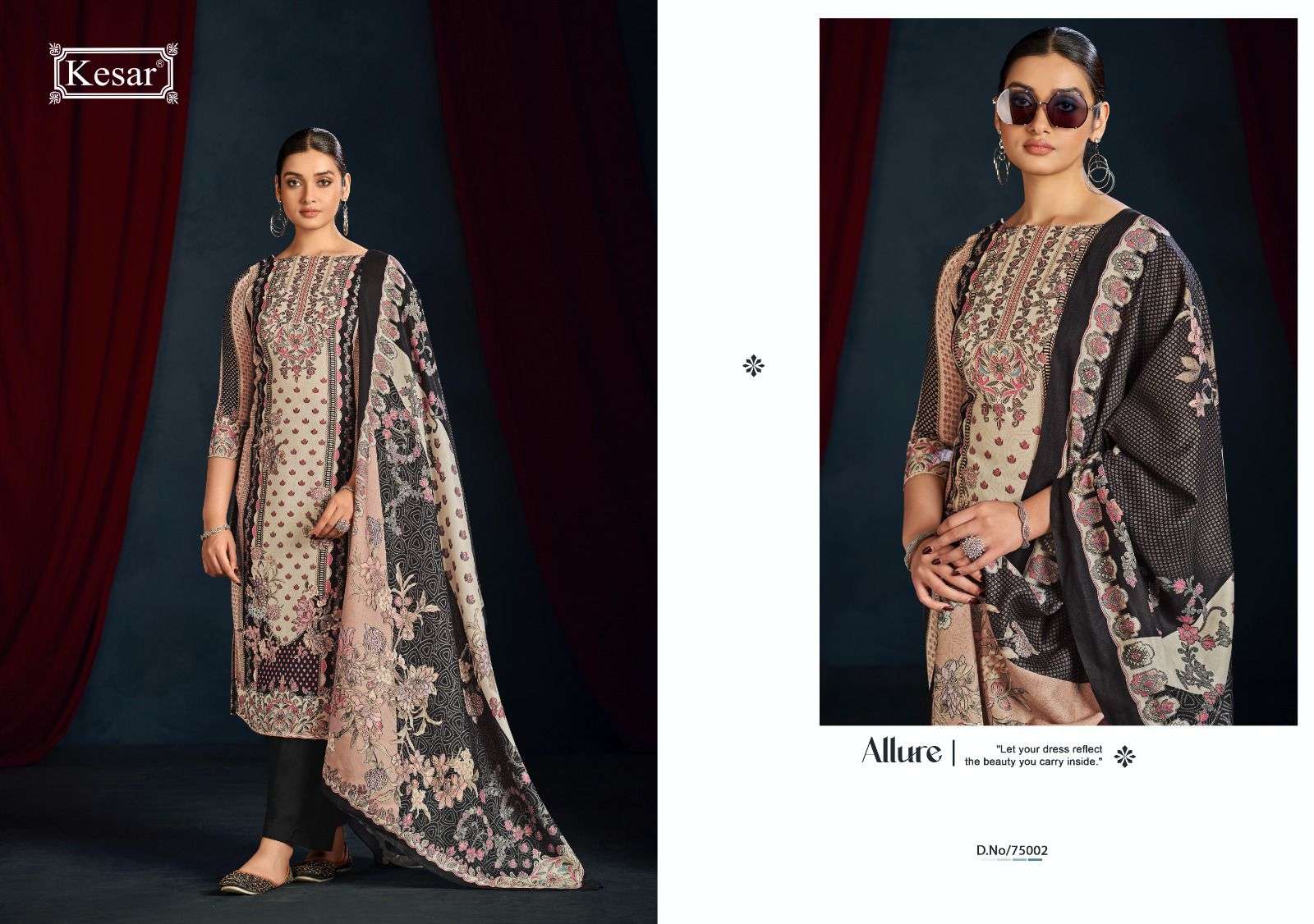 KESAR AARAMBH PASHMINA DIGITAL PRINTED WINTER WEAR SUIT