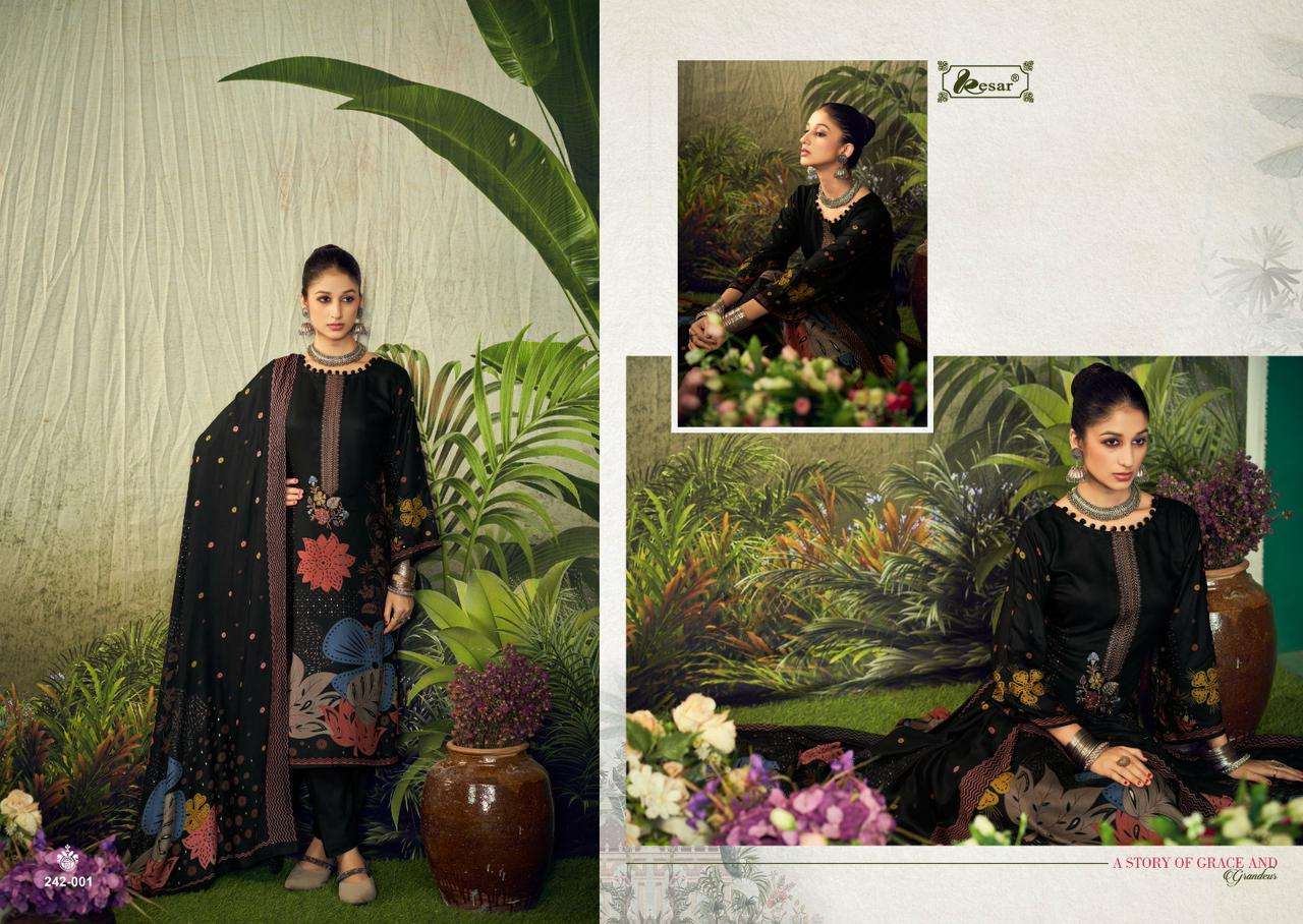 KESAR SAACHI SAGUN PASHMINA DIGITAL PRINTS WITH EMBROIDERY WORK SUIT