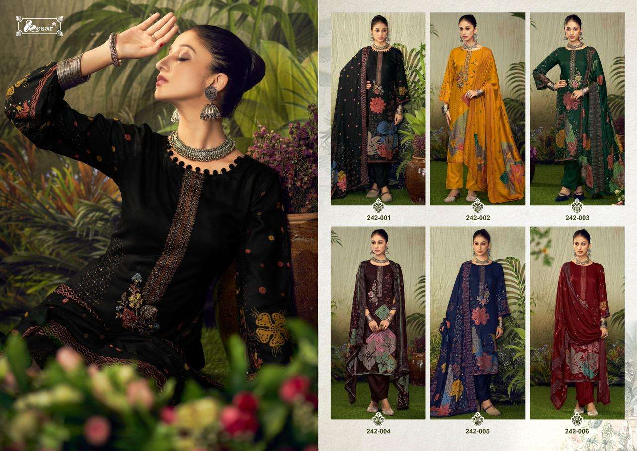KESAR SAACHI SAGUN PASHMINA DIGITAL PRINTS WITH EMBROIDERY WORK SUIT