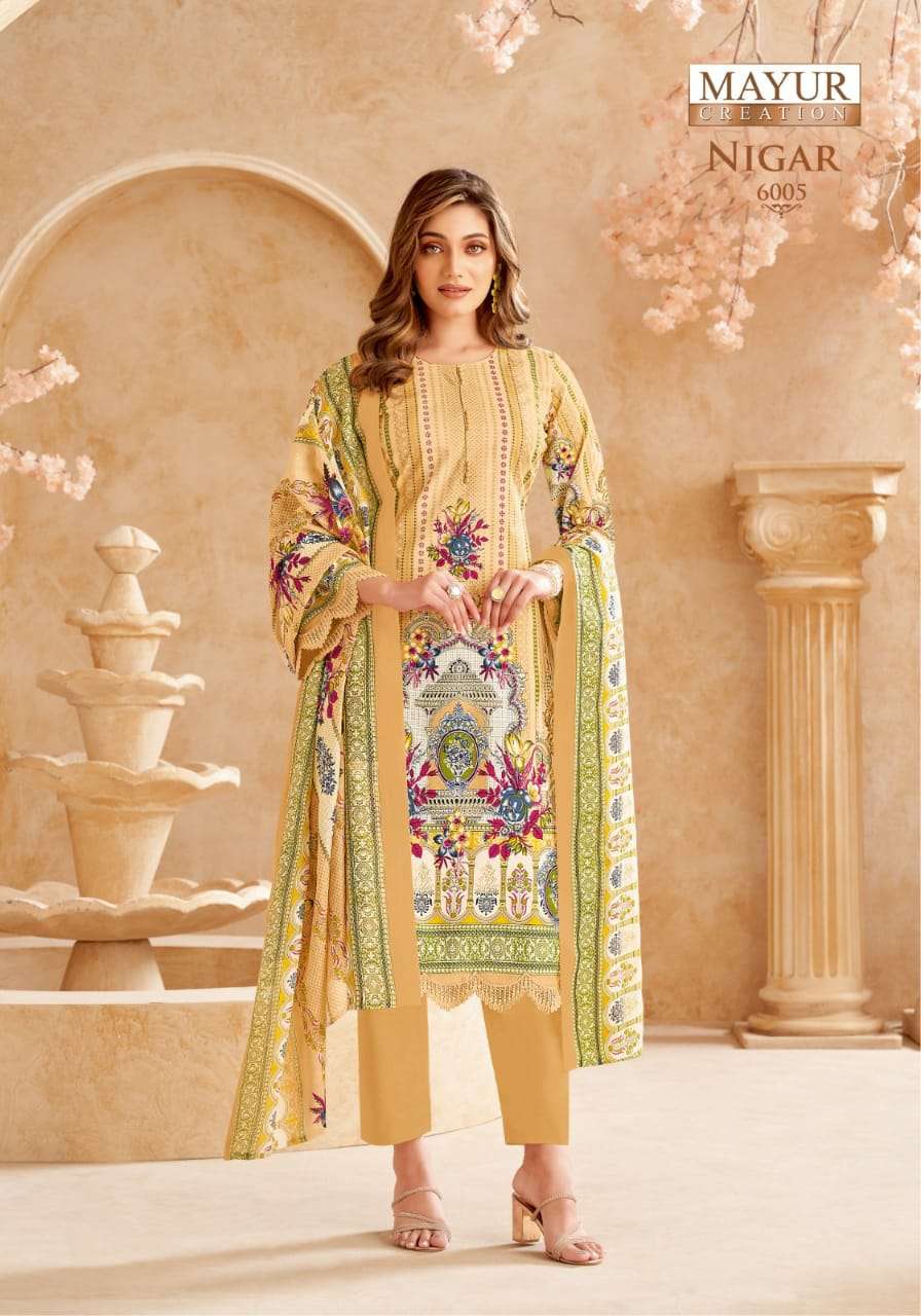 MAYUR CREATION NIGAR VOL 6 COTTON DIGITAL STYLE PRINT SALWAR SUIT