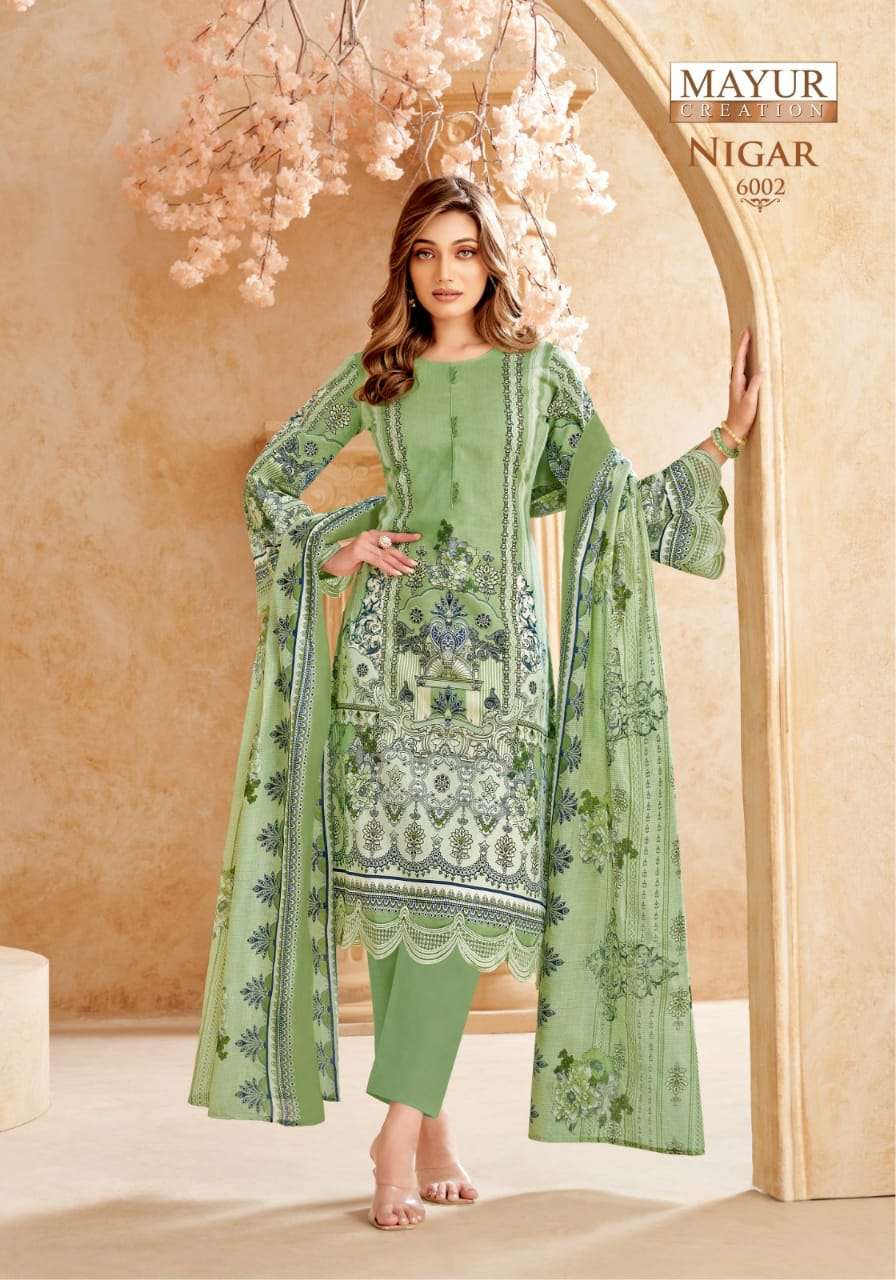 MAYUR CREATION NIGAR VOL 6 COTTON DIGITAL STYLE PRINT SALWAR SUIT