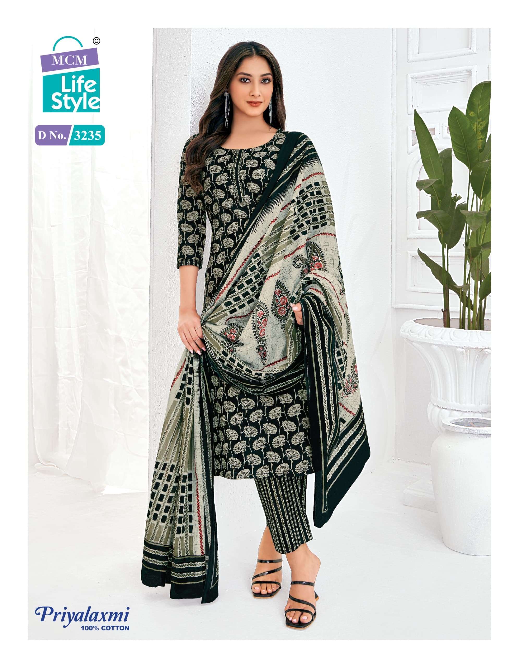 MCM LIFESTYLE PRIYALAXMI VOL 32 COTTON PRINTED SALWAR SUIT