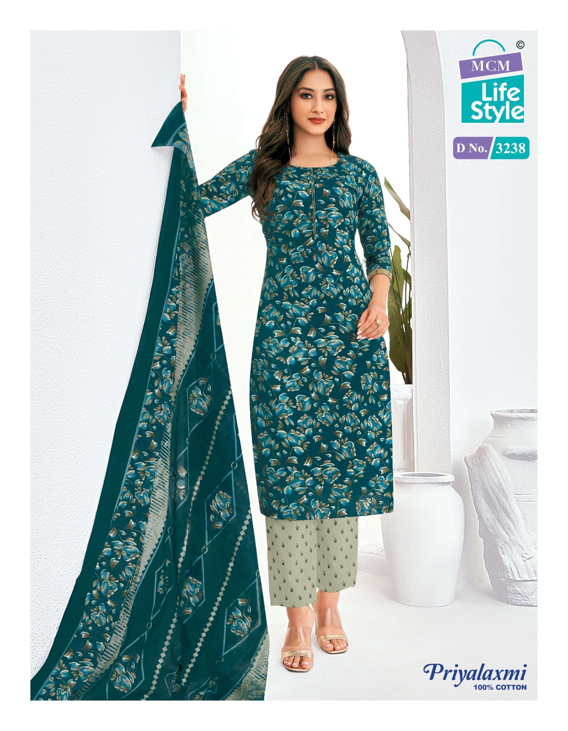 MCM LIFESTYLE PRIYALAXMI VOL 32 COTTON PRINTED SALWAR SUIT