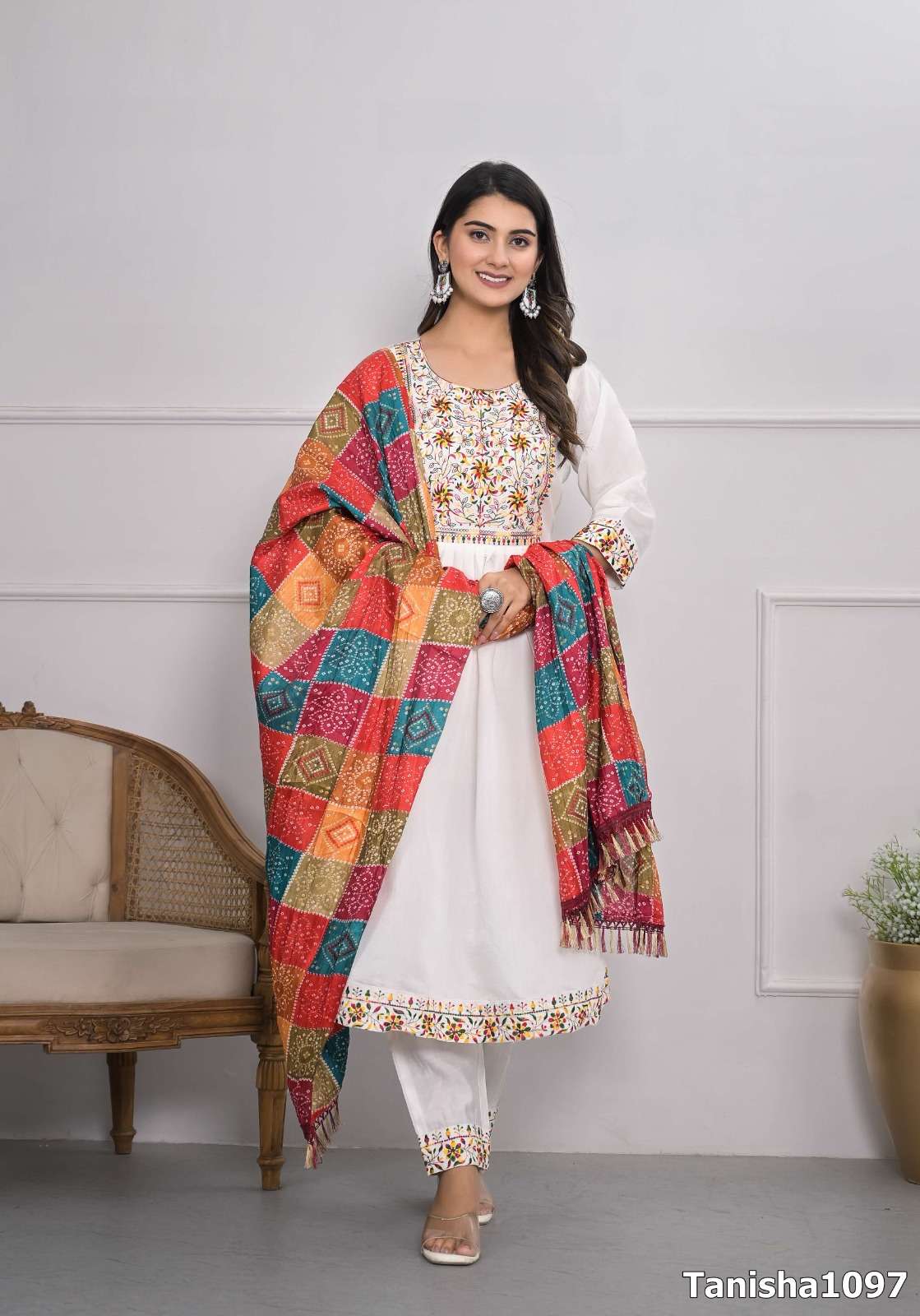 MF TANISHA VOL 15 JACQUARD SILK PREETY LOOK DESIGNER FANCY SUIT