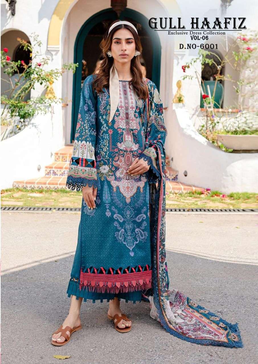 NAND GOPAL GULL HAAFIZ VOL 6 COTTON DIGITAL PRINT SALWAR SUIT