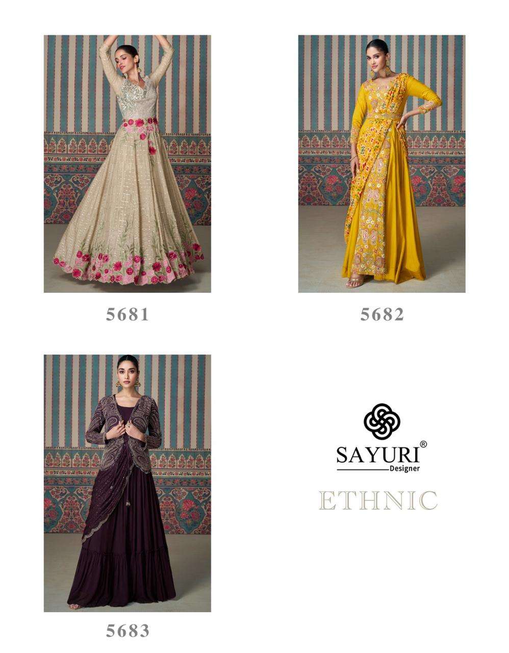 SAYURI DESIGNER ETHNIC HEAVY ELEGANT DESIGNER PARTY WEAR SUIT