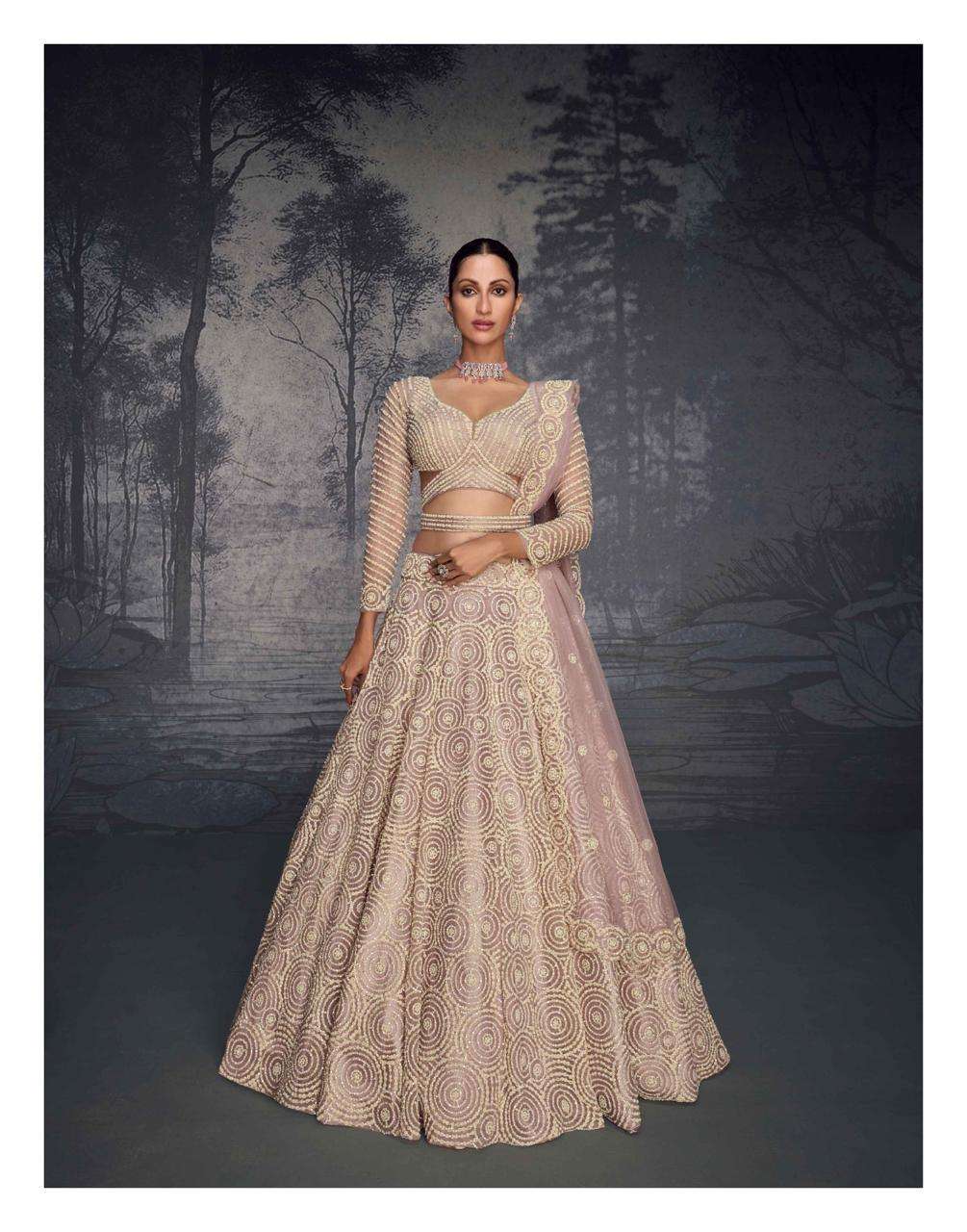 SAYURI DESIGNER GLAMOUR HEAVY DESIGNER WEDDING WEAR LEHENGA CHOLI