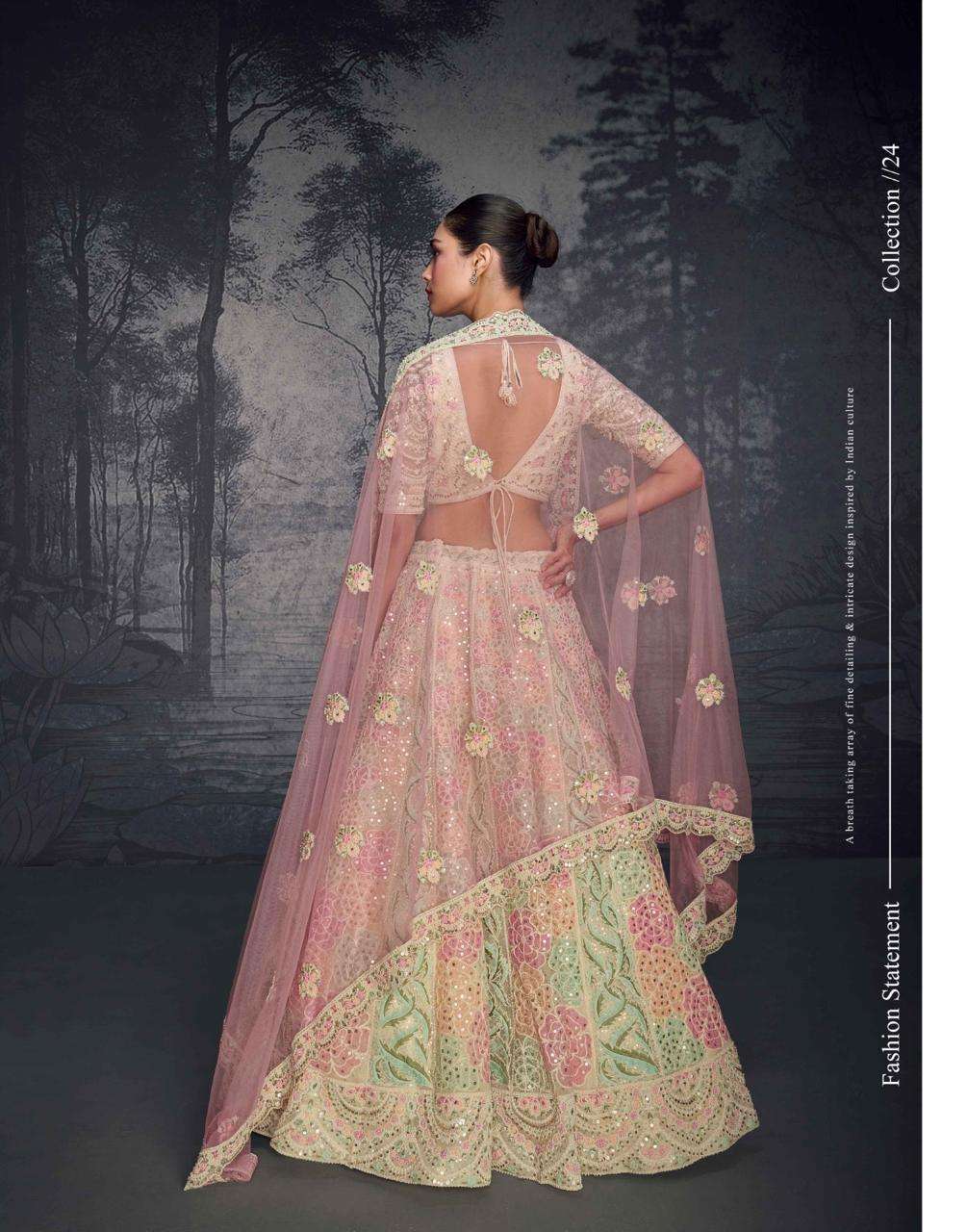 SAYURI DESIGNER GLAMOUR HEAVY DESIGNER WEDDING WEAR LEHENGA CHOLI