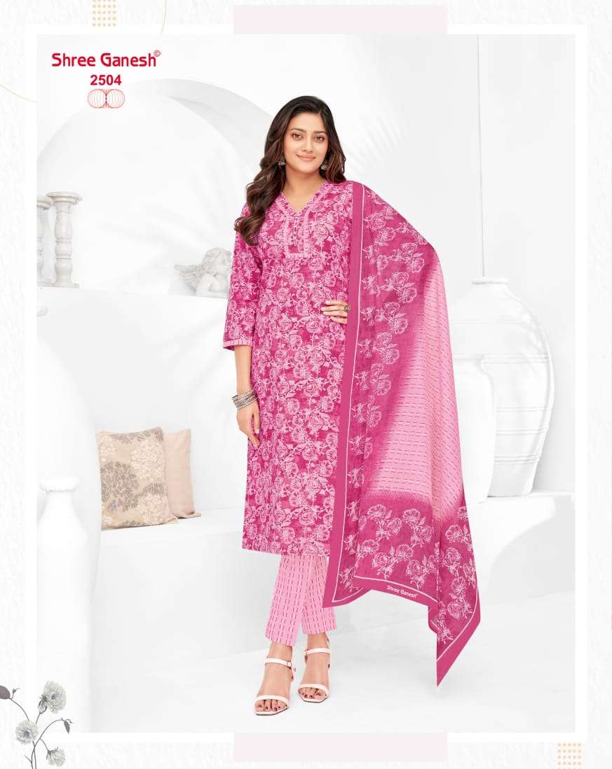 SHREE GANESH SAMAIYRA VOL 15 COTTON PRINTED SALWAR SUIT