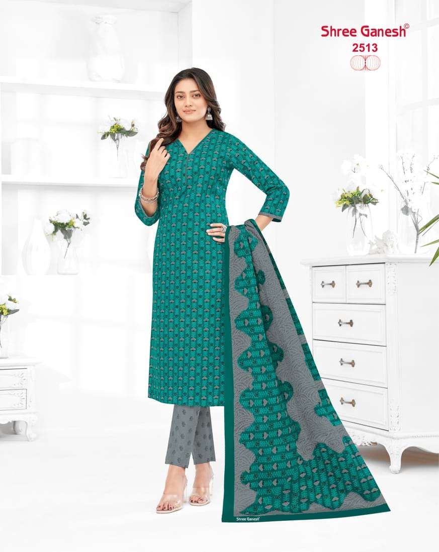 SHREE GANESH SAMAIYRA VOL 15 COTTON PRINTED SALWAR SUIT