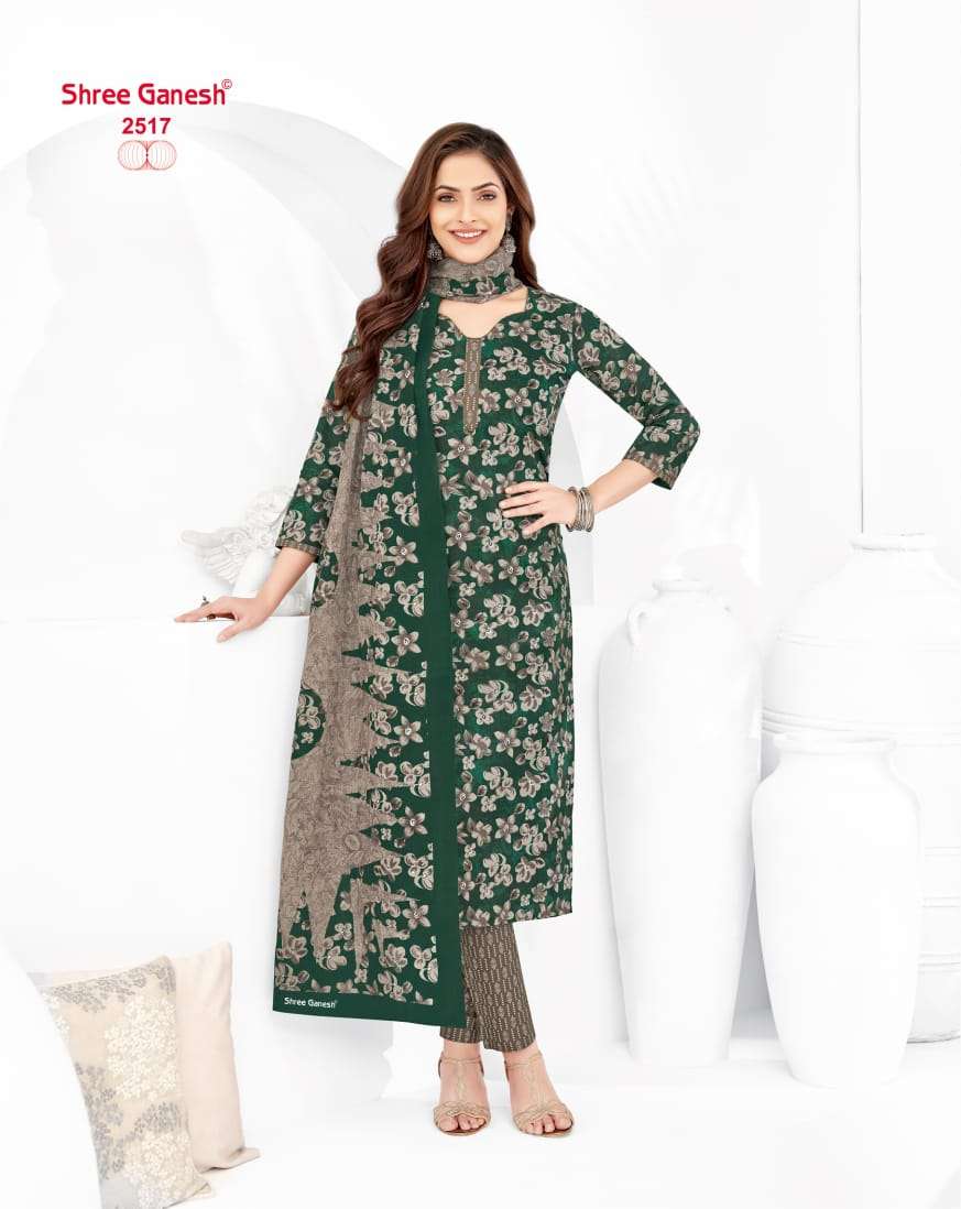 SHREE GANESH SAMAIYRA VOL 15 COTTON PRINTED SALWAR SUIT