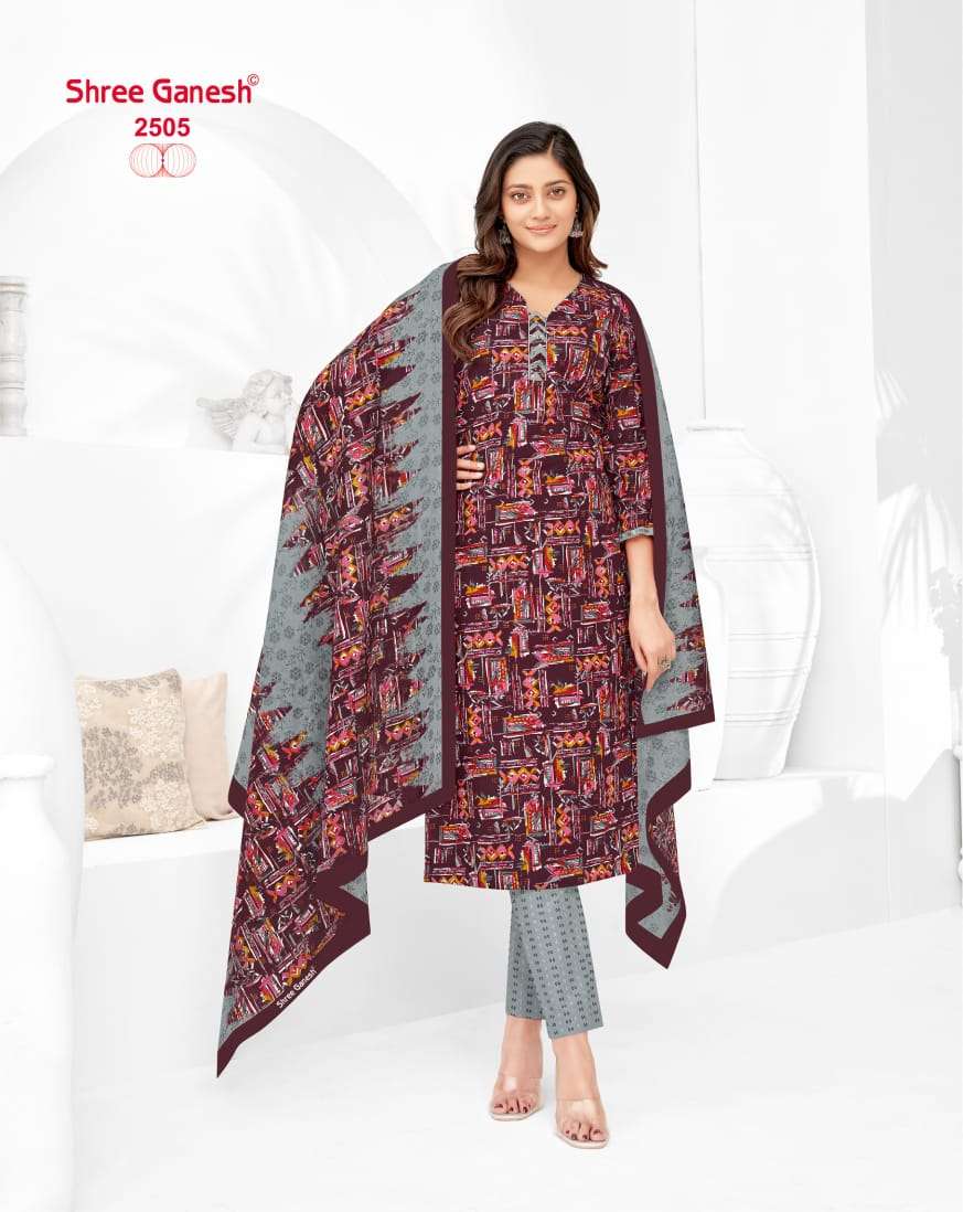 SHREE GANESH SAMAIYRA VOL 15 COTTON PRINTED SALWAR SUIT