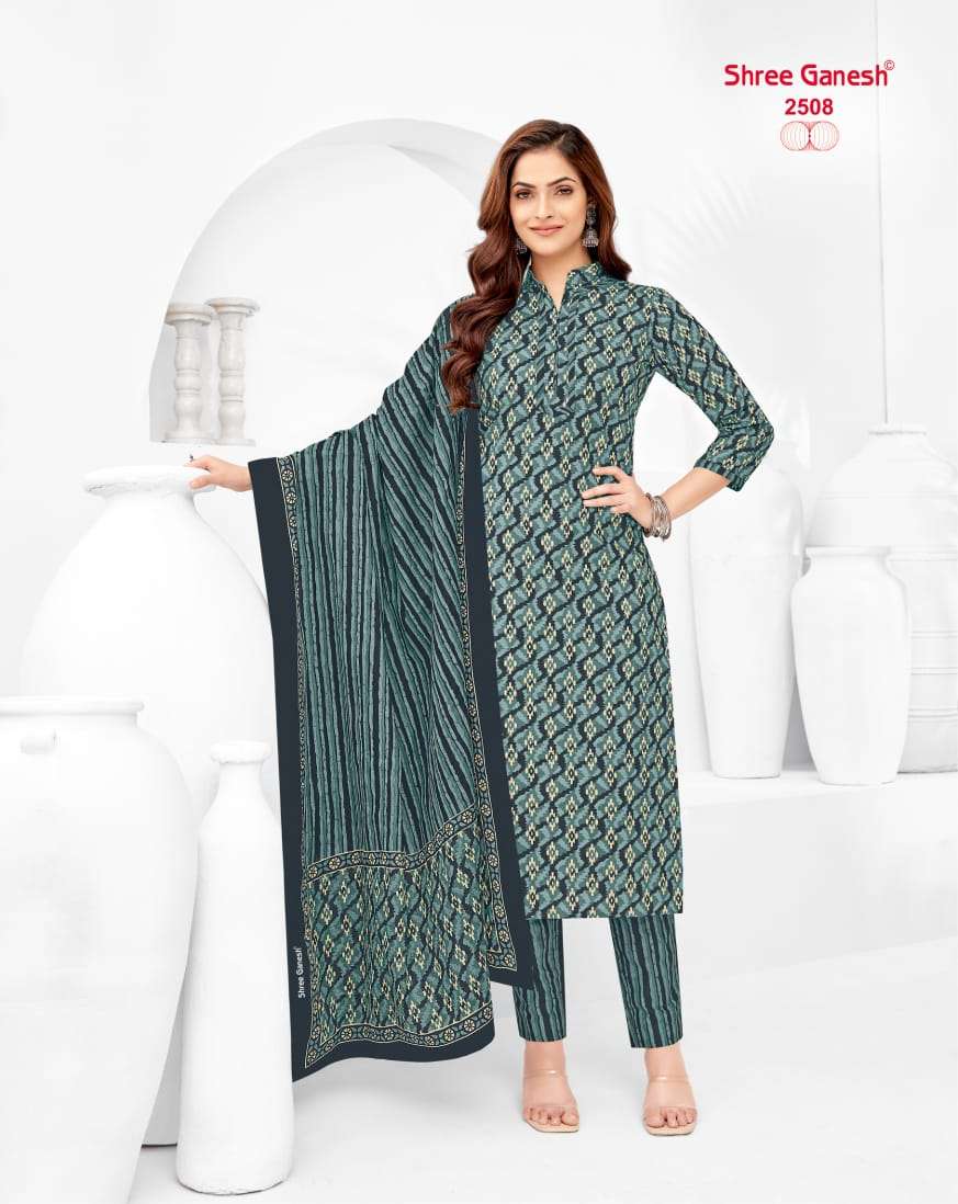 SHREE GANESH SAMAIYRA VOL 15 COTTON PRINTED SALWAR SUIT