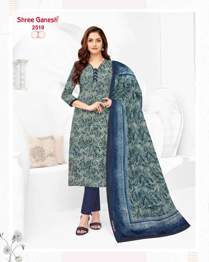 SHREE GANESH SAMAIYRA VOL 15 COTTON PRINTED SALWAR SUIT