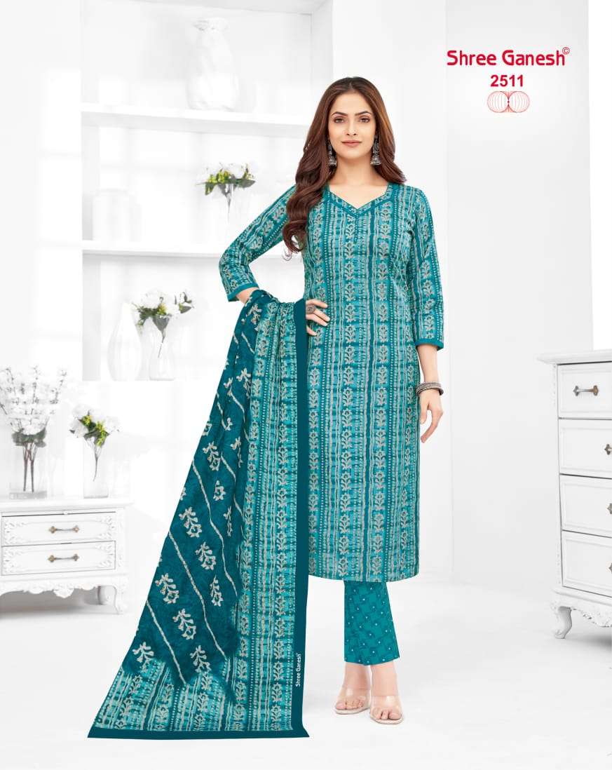 SHREE GANESH SAMAIYRA VOL 15 COTTON PRINTED SALWAR SUIT