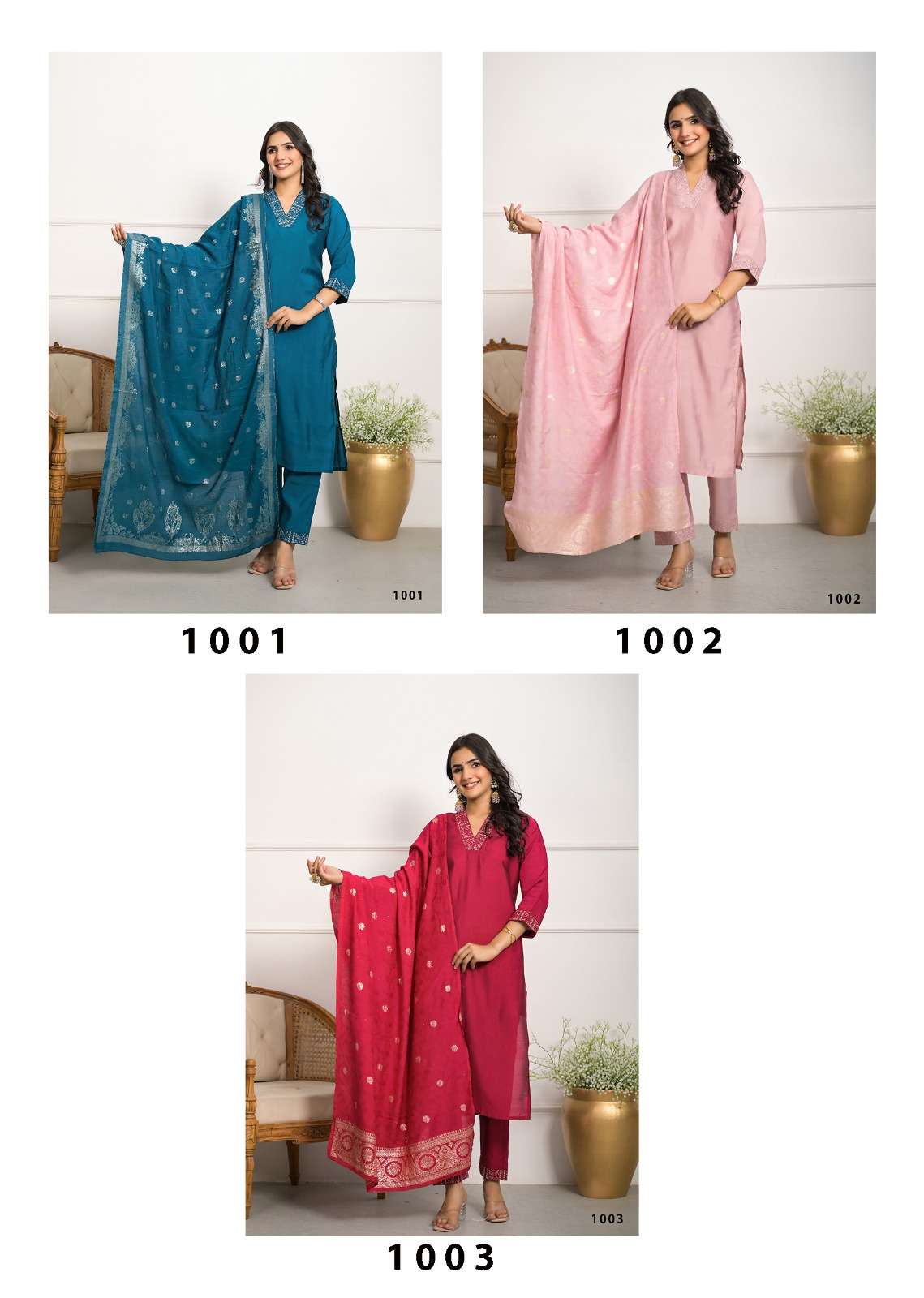 TRADITIONAL ELEGANCE NISHA VISCOSE DESIGNER FANCY LADIES SUIT