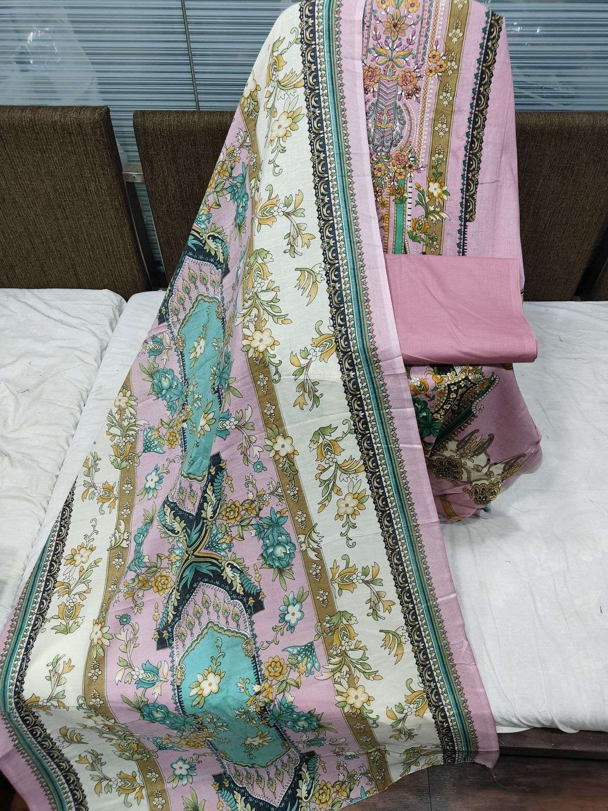 ALOK SUITS QUDRAT EDITION VOL 9 COTTON DIGITAL PRINTS WITH FANCY WORK SUIT