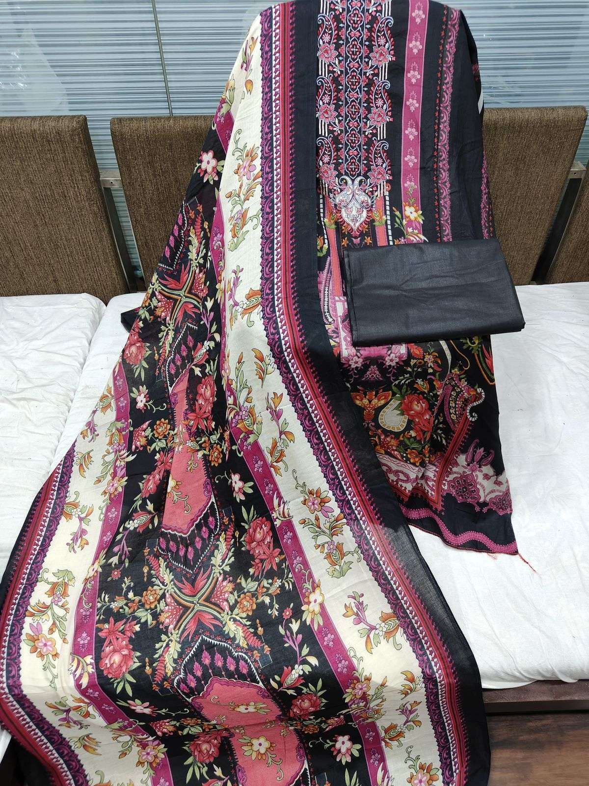 ALOK SUITS QUDRAT EDITION VOL 9 COTTON DIGITAL PRINTS WITH FANCY WORK SUIT