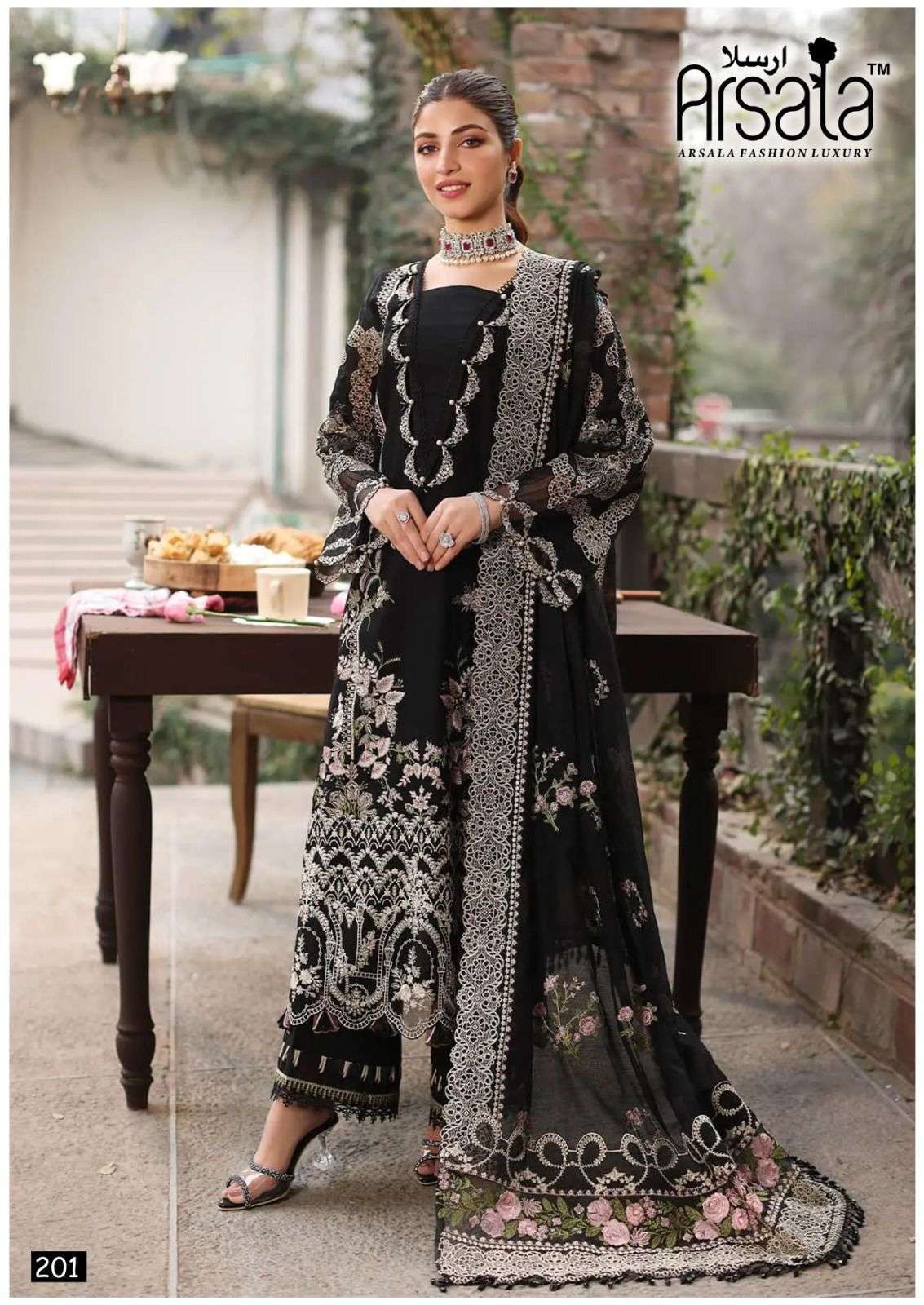 ARSALA FASHION AMIRA HEAVY COTTON LUXURY COLLECTION VOL 2 LAWN COTTON SUIT