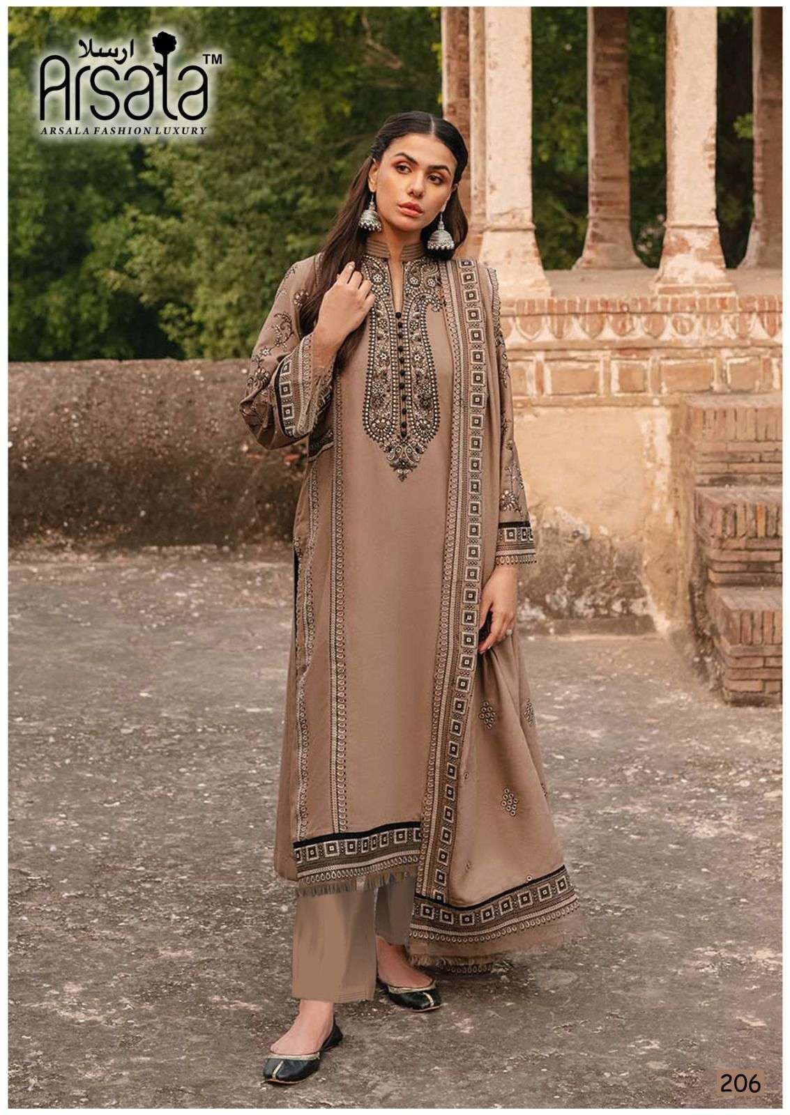 ARSALA FASHION AMIRA HEAVY COTTON LUXURY COLLECTION VOL 2 LAWN COTTON SUIT