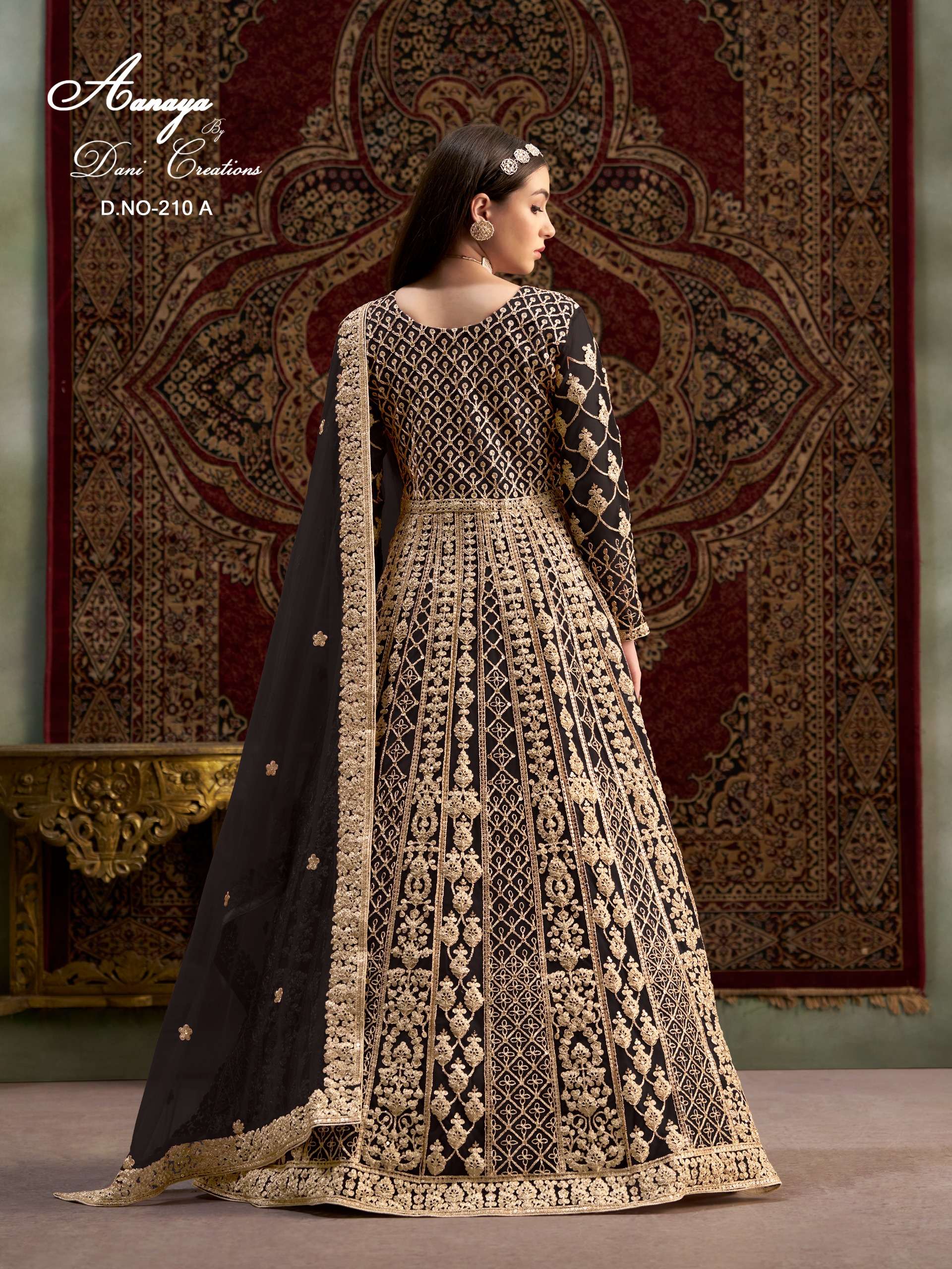 DANI CREATION AANAYA VOL 210 HEAVY DESIGNER WEDDING WEAR GOWN DRESS