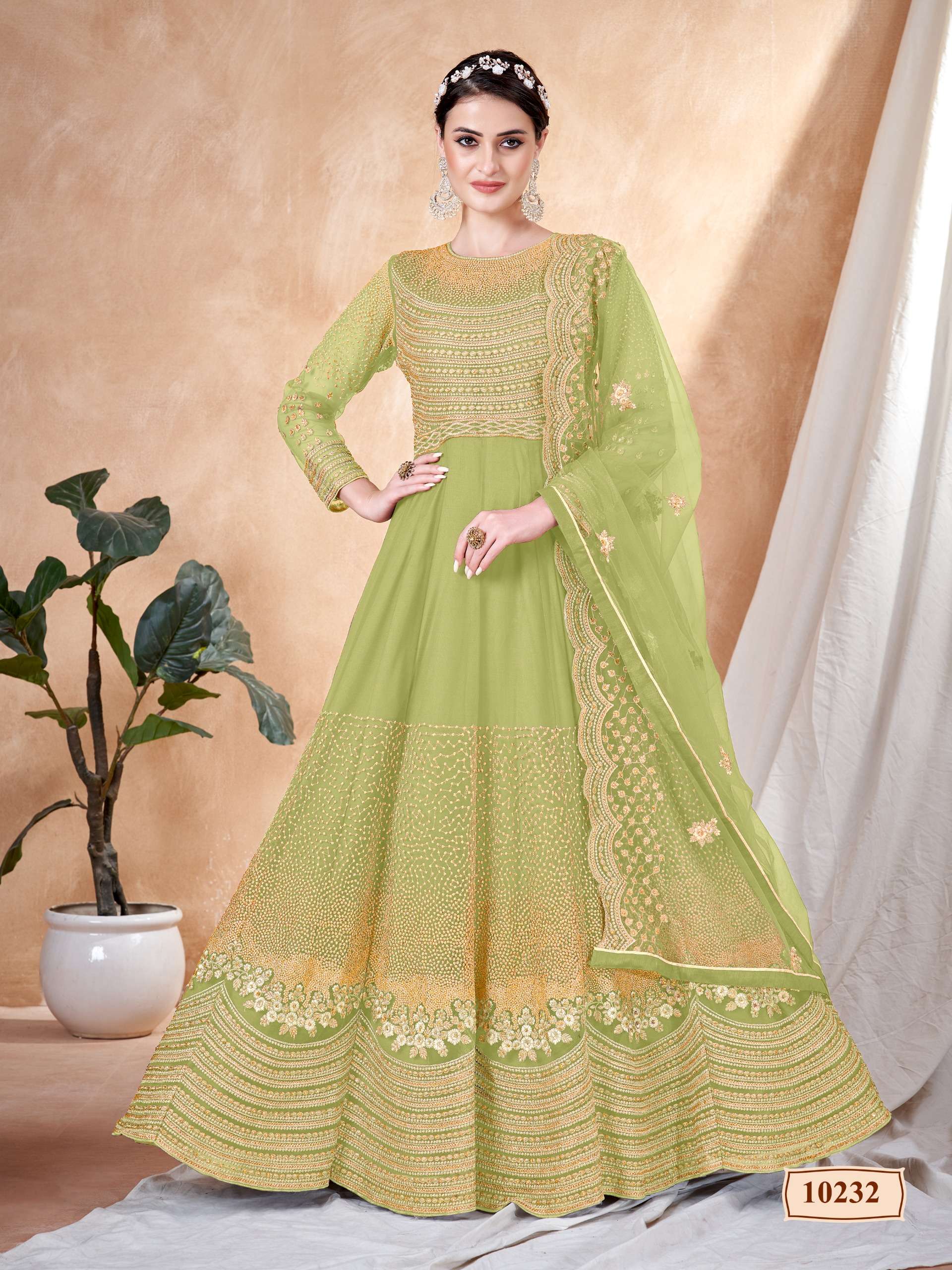  DANI CREATION ANJUBAA VOL 23 HEAVY DESIGNER PARTY WEAR GOWN DRESS