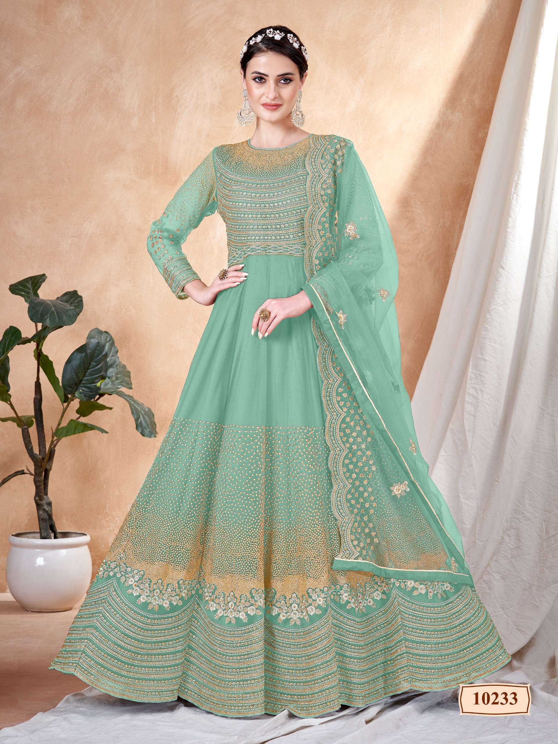  DANI CREATION ANJUBAA VOL 23 HEAVY DESIGNER PARTY WEAR GOWN DRESS