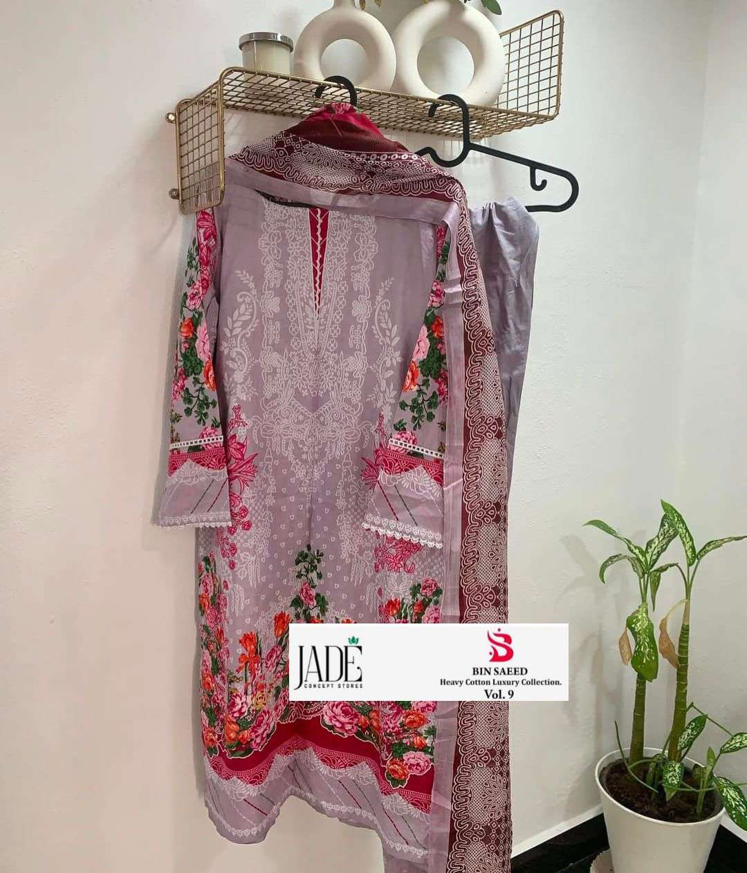 JADE BIN SAEED HEAVY COTTON LUXURY COLLECTION VOL 9 READY MADE COLLECTION