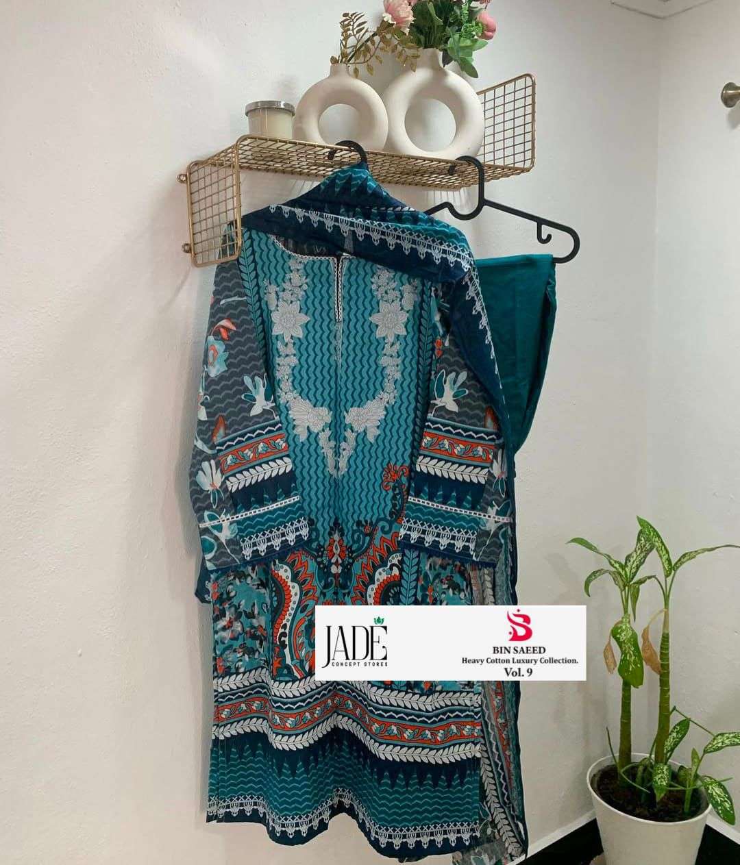 JADE BIN SAEED HEAVY COTTON LUXURY COLLECTION VOL 9 READY MADE COLLECTION