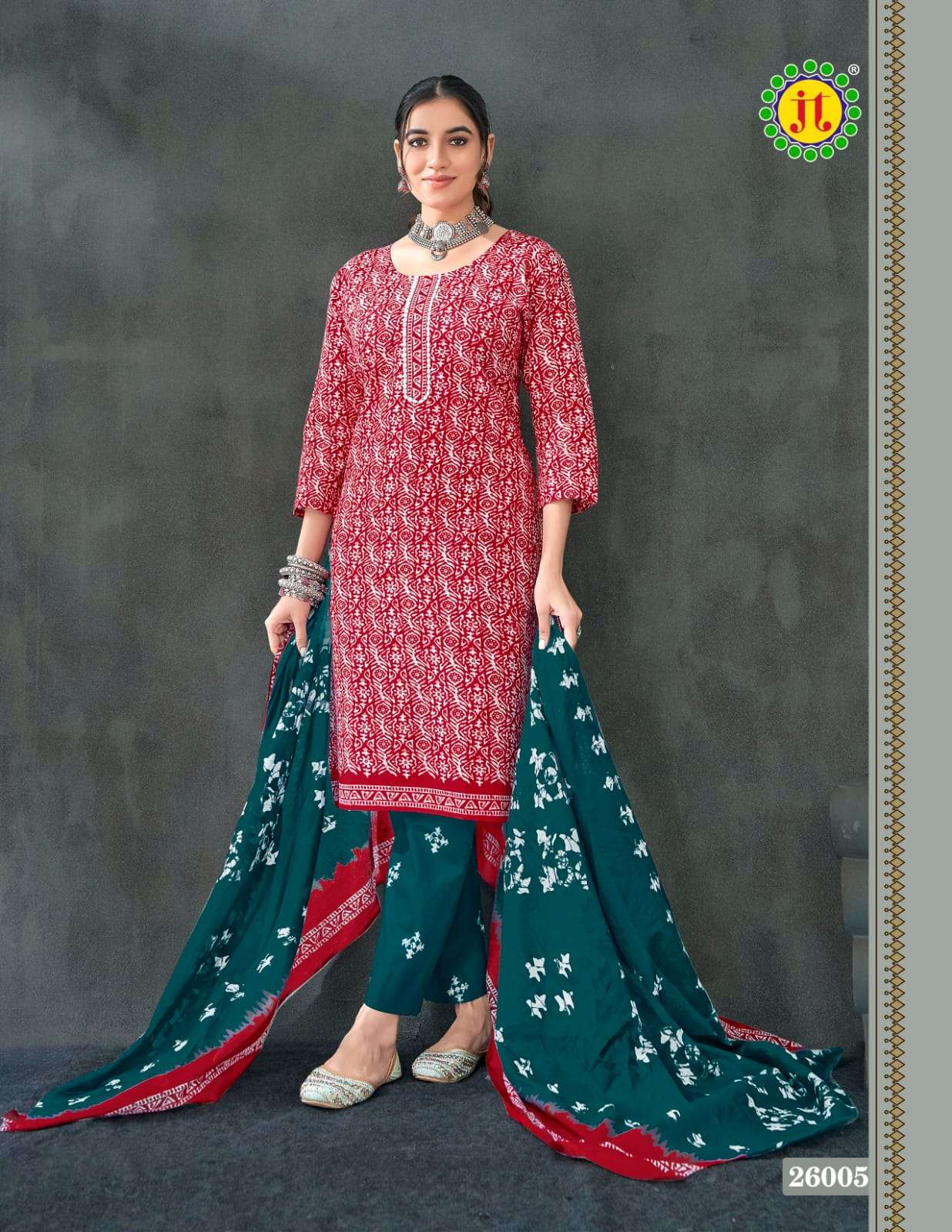 JT BATIQUE SPECIAL VOL 30 COTTON BATIK PRINT SALWAR SUIT