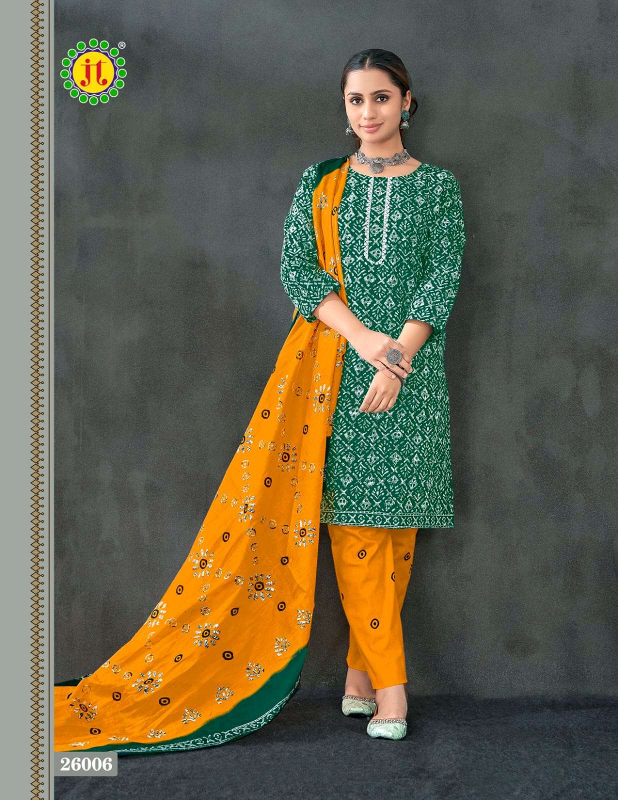 JT BATIQUE SPECIAL VOL 30 COTTON BATIK PRINT SALWAR SUIT