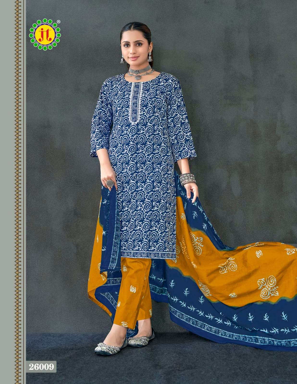 JT BATIQUE SPECIAL VOL 30 COTTON BATIK PRINT SALWAR SUIT