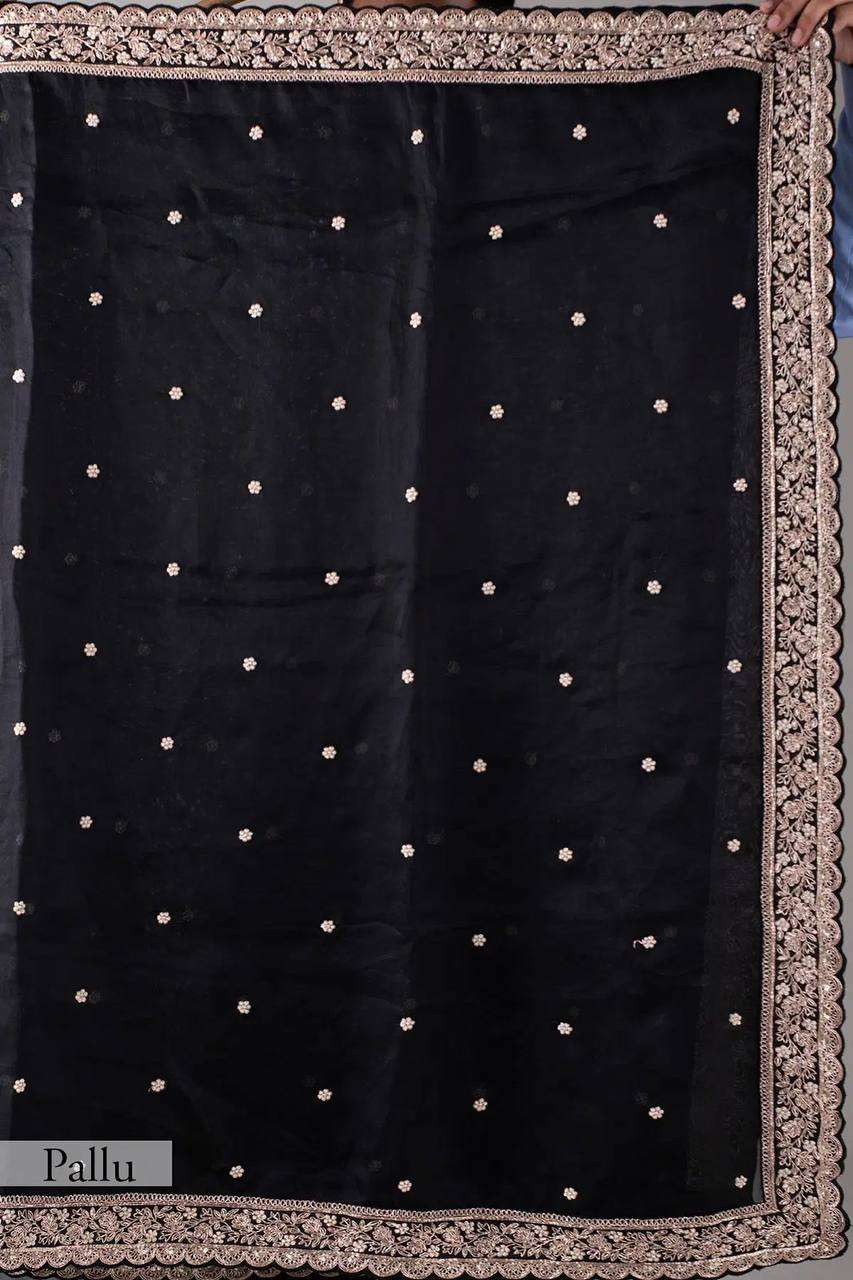 KD 536 SILK WITH HEAVY BEAUTIFUL DESIGNER FUNCTION WEAR SAREE