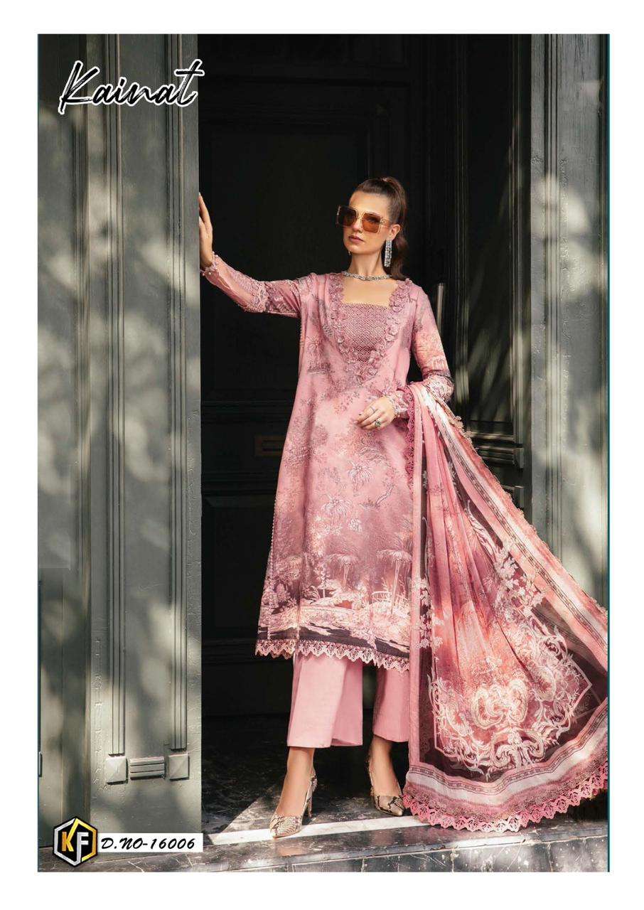 KEVAL FAB  KAINAT VOL 16 READY MADE COLLECTION LAWN COTTON DIGITAL PRINT SUIT