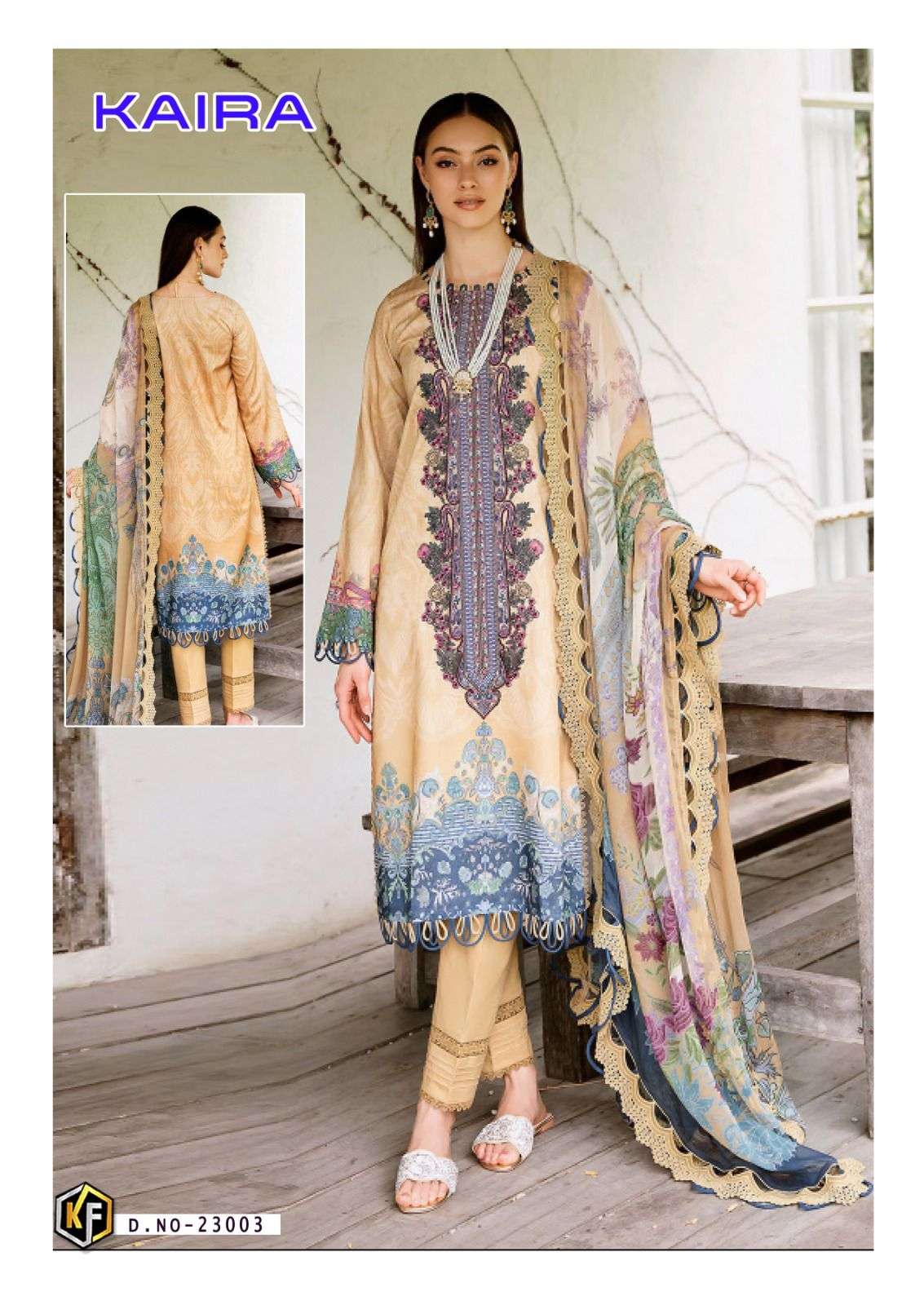 KEVAL FAB KAIRA VOL 23 READY MADE COLLECTION LAWN COTTON SUIT