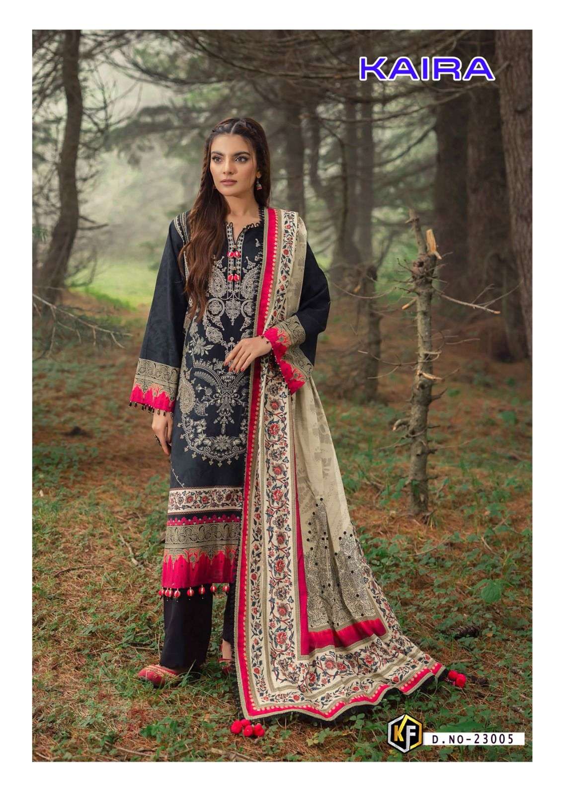 KEVAL FAB KAIRA VOL 23 READY MADE COLLECTION LAWN COTTON SUIT