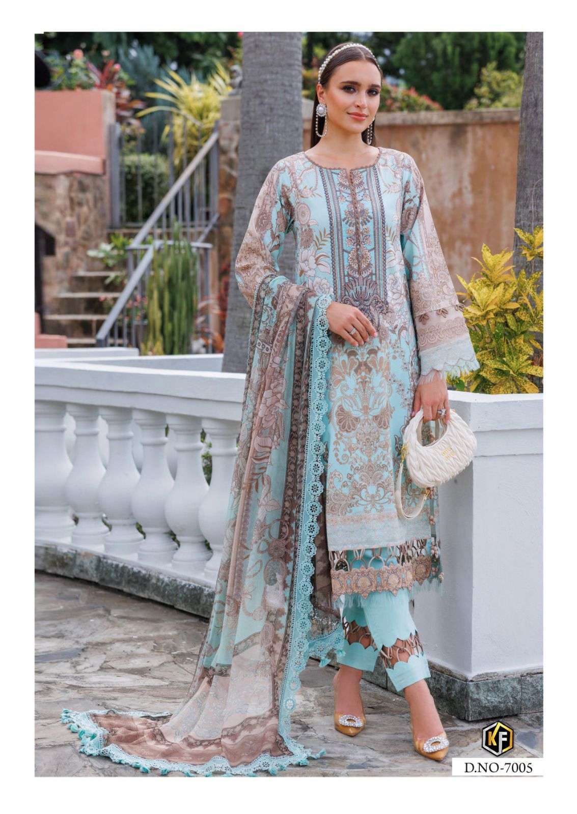 KEVAL FAB RANGREZ VOL 7 COTTON DIGITAL PRINTS SALWAR SUIT