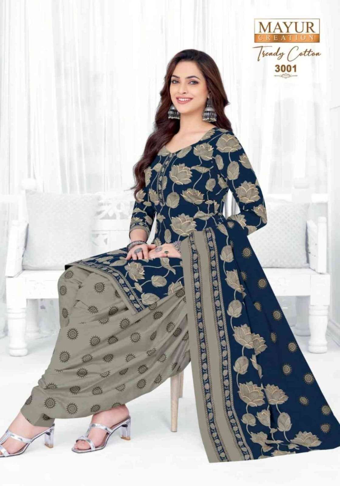 MAYUR CREATION TRENDY COTTON VOL 3 COTTON PRINTED PATIYALA SALWAR SUIT