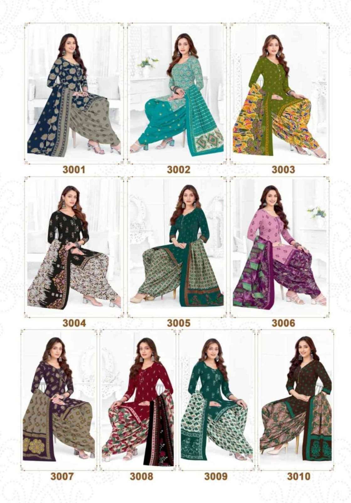 MAYUR CREATION TRENDY COTTON VOL 3 COTTON PRINTED PATIYALA SALWAR SUIT