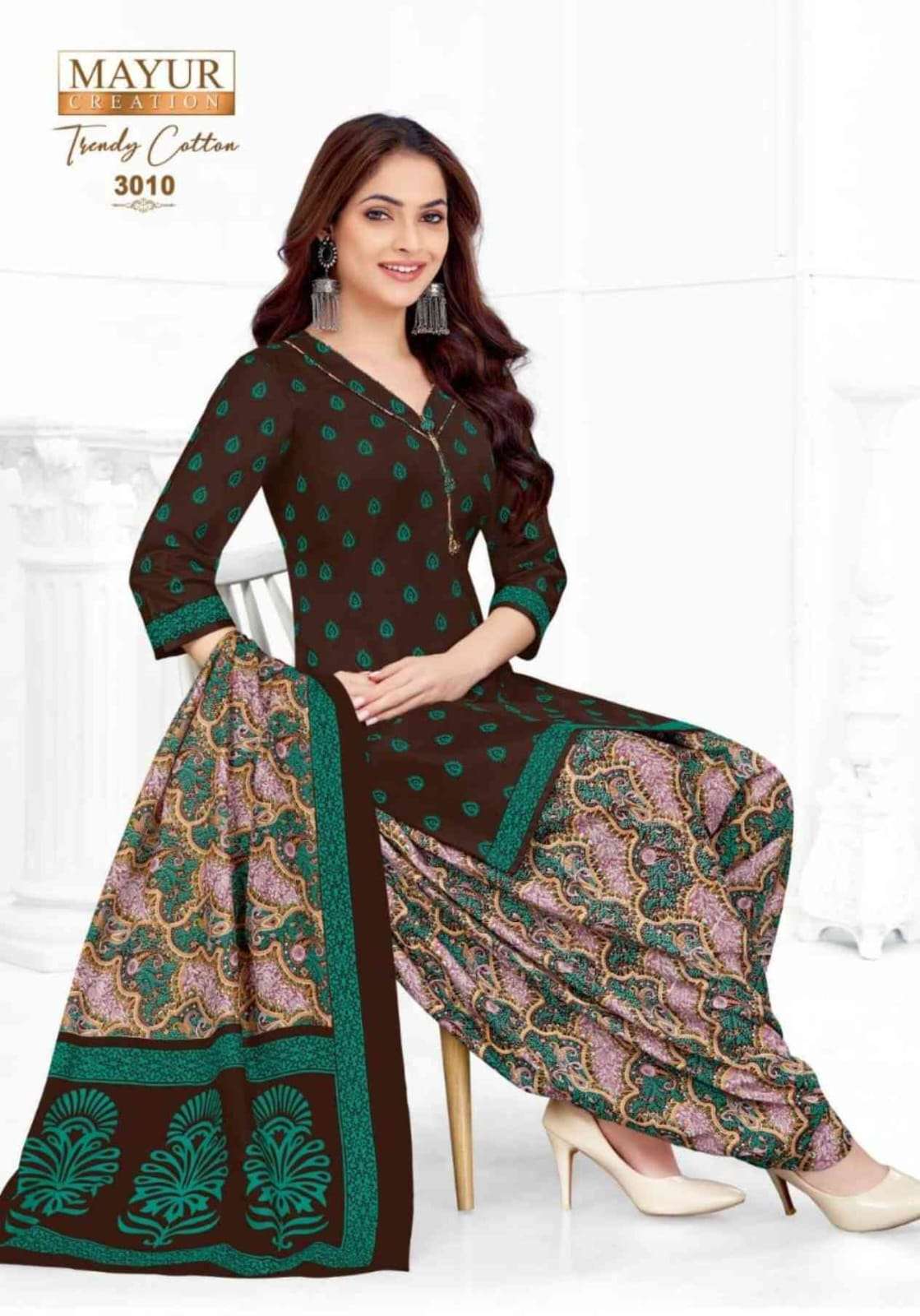 MAYUR CREATION TRENDY COTTON VOL 3 COTTON PRINTED PATIYALA SALWAR SUIT