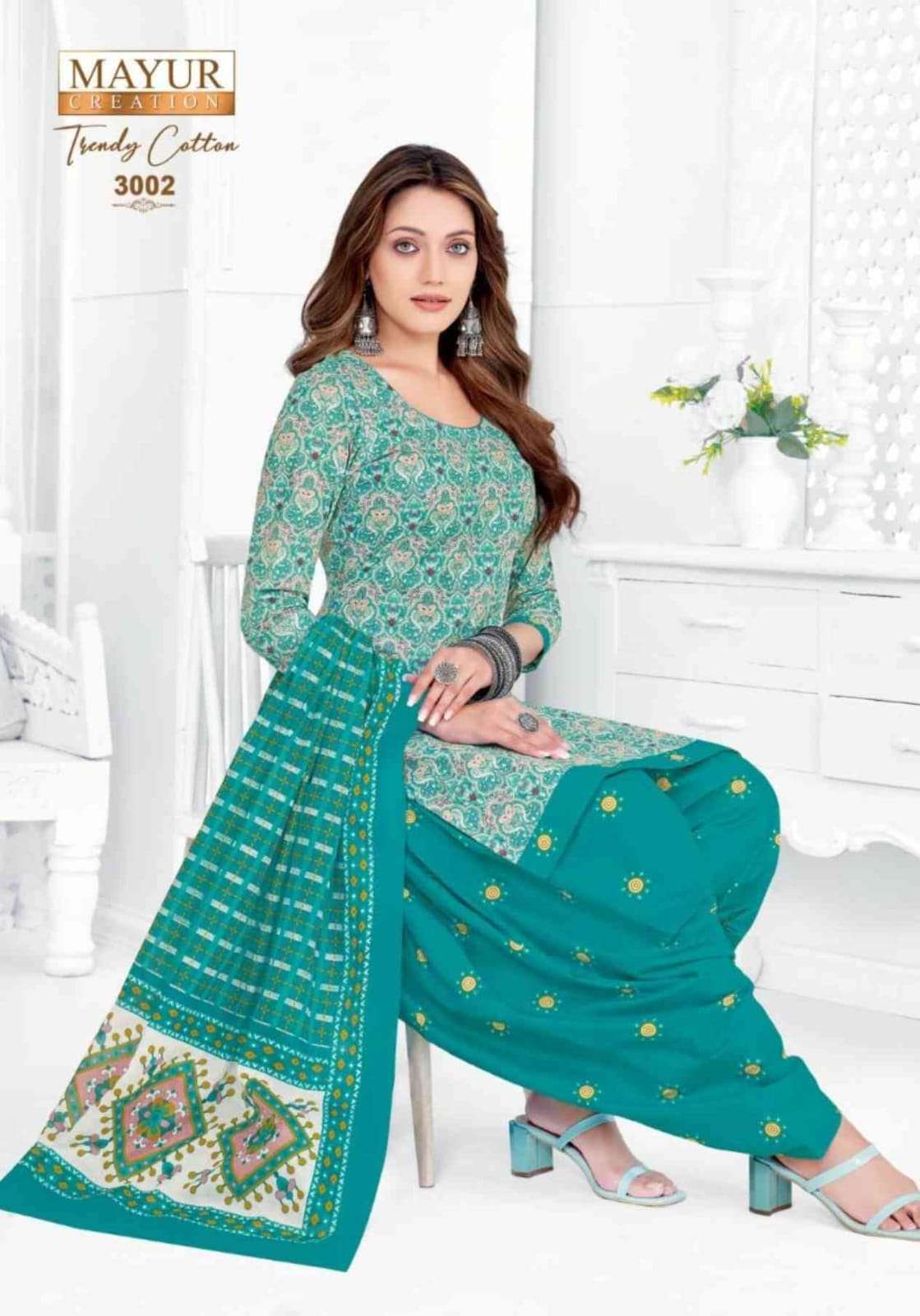MAYUR CREATION TRENDY COTTON VOL 3 COTTON PRINTED PATIYALA SALWAR SUIT