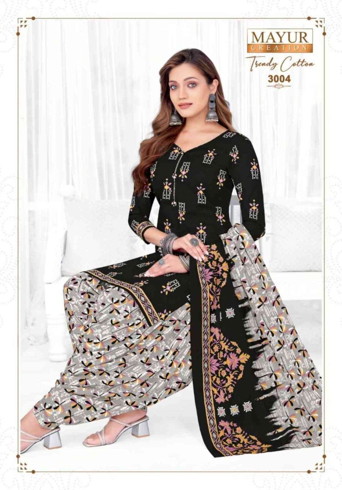MAYUR CREATION TRENDY COTTON VOL 3 COTTON PRINTED PATIYALA SALWAR SUIT