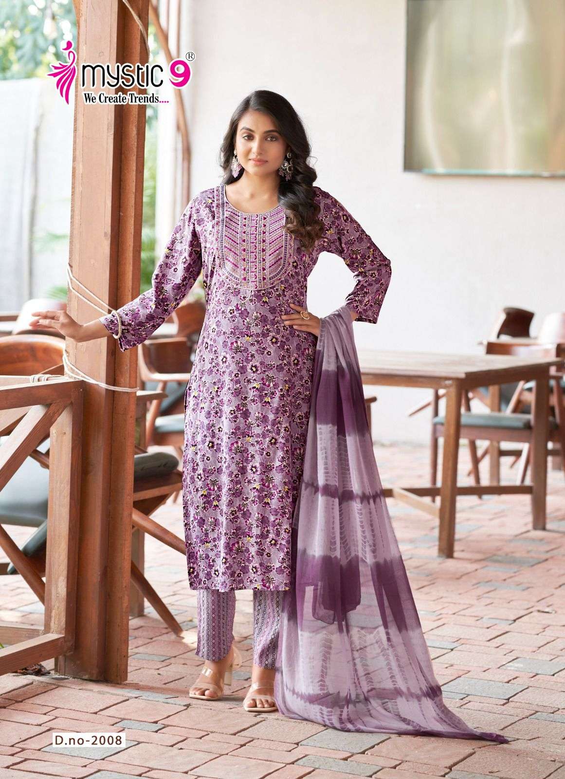 NAVKAR SUMAN VOL 2 RAYON FOIL PRINT STRAIGHT CUT KURTI COMO SET 