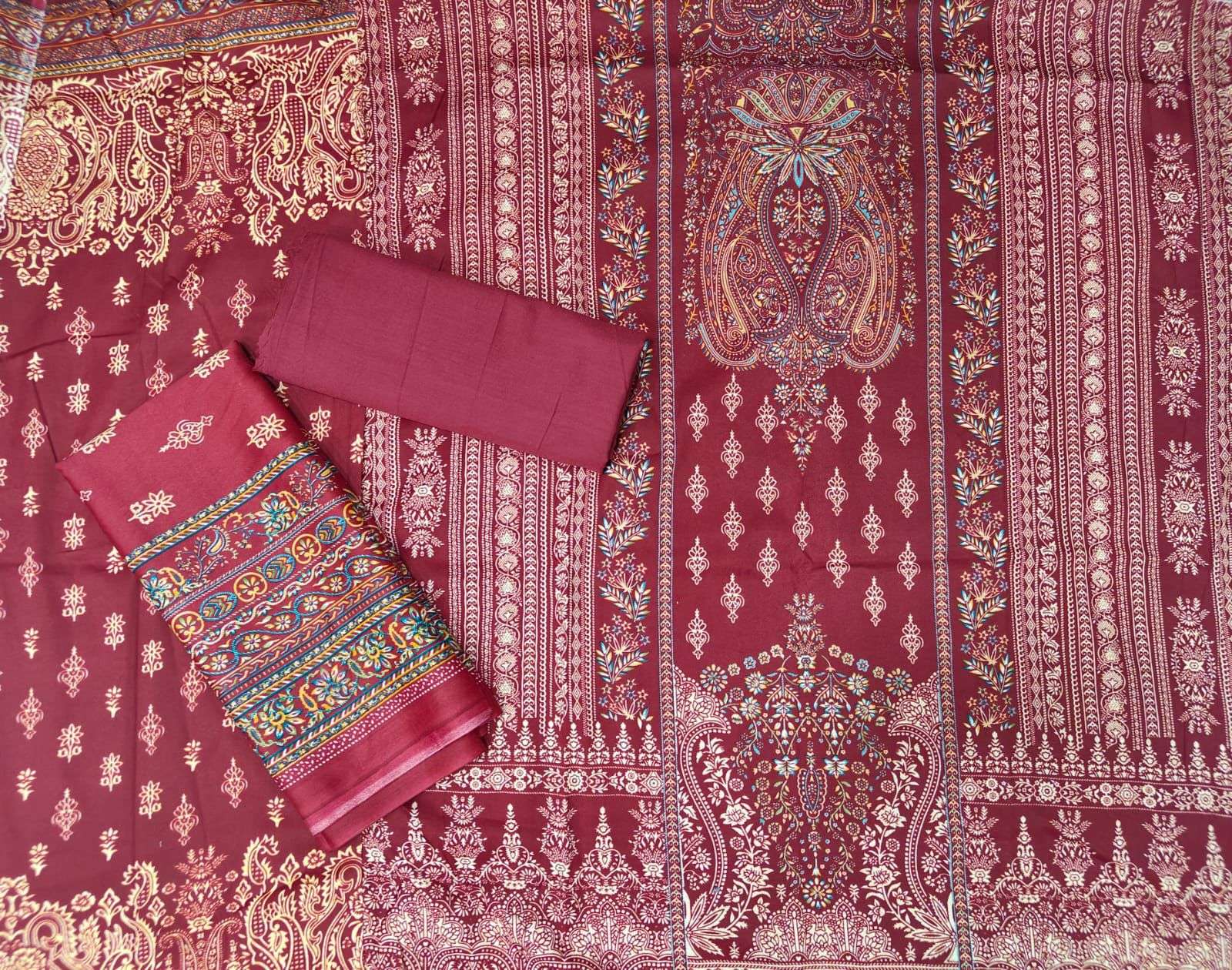 ROLI MOLI CREATION WINTER COLLECTION PASHMINA PRINT SALWAR SUIT