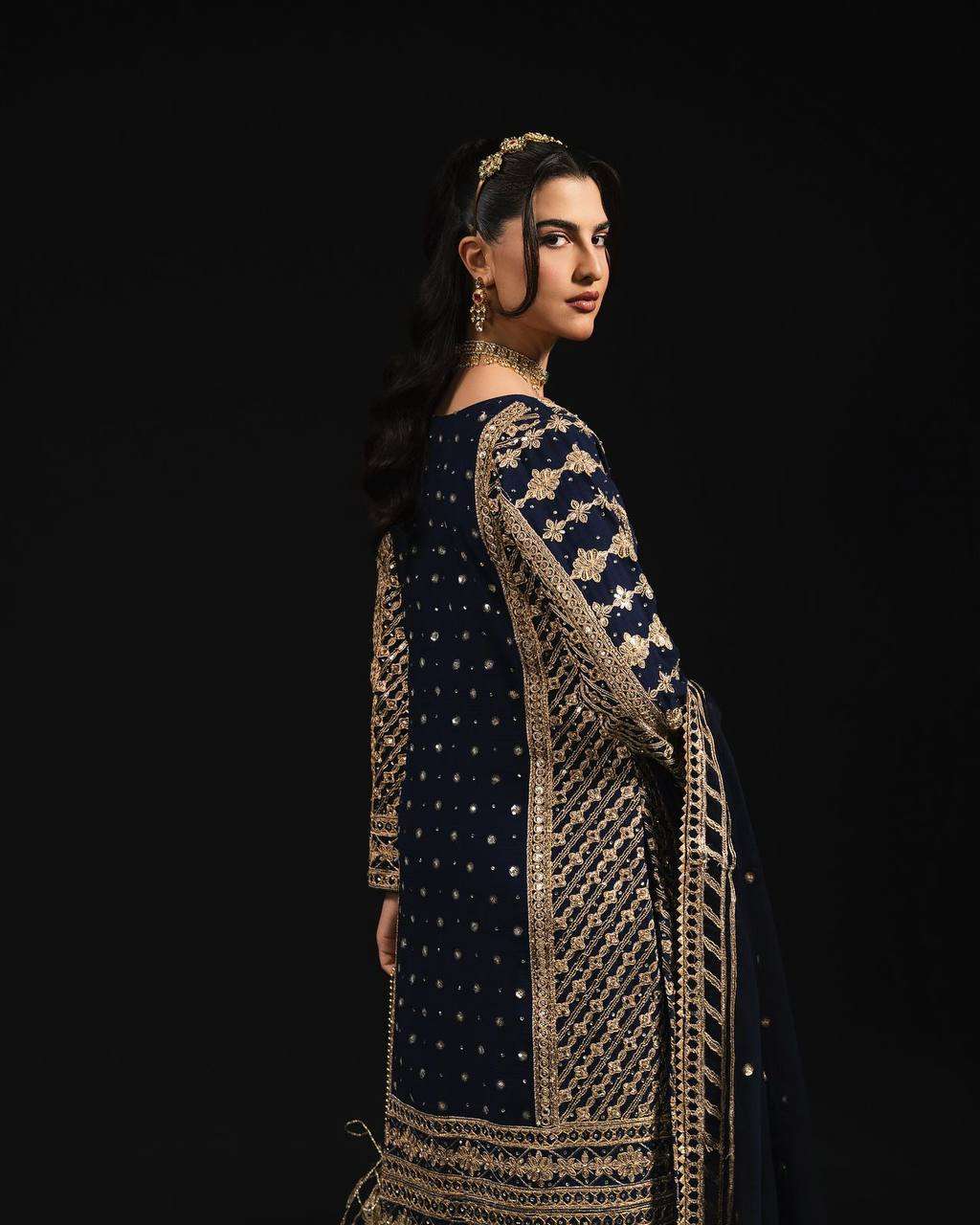 RTC 5785 GEORGETTE HEAVY DESIGNER WEDDING WEAR SUIT